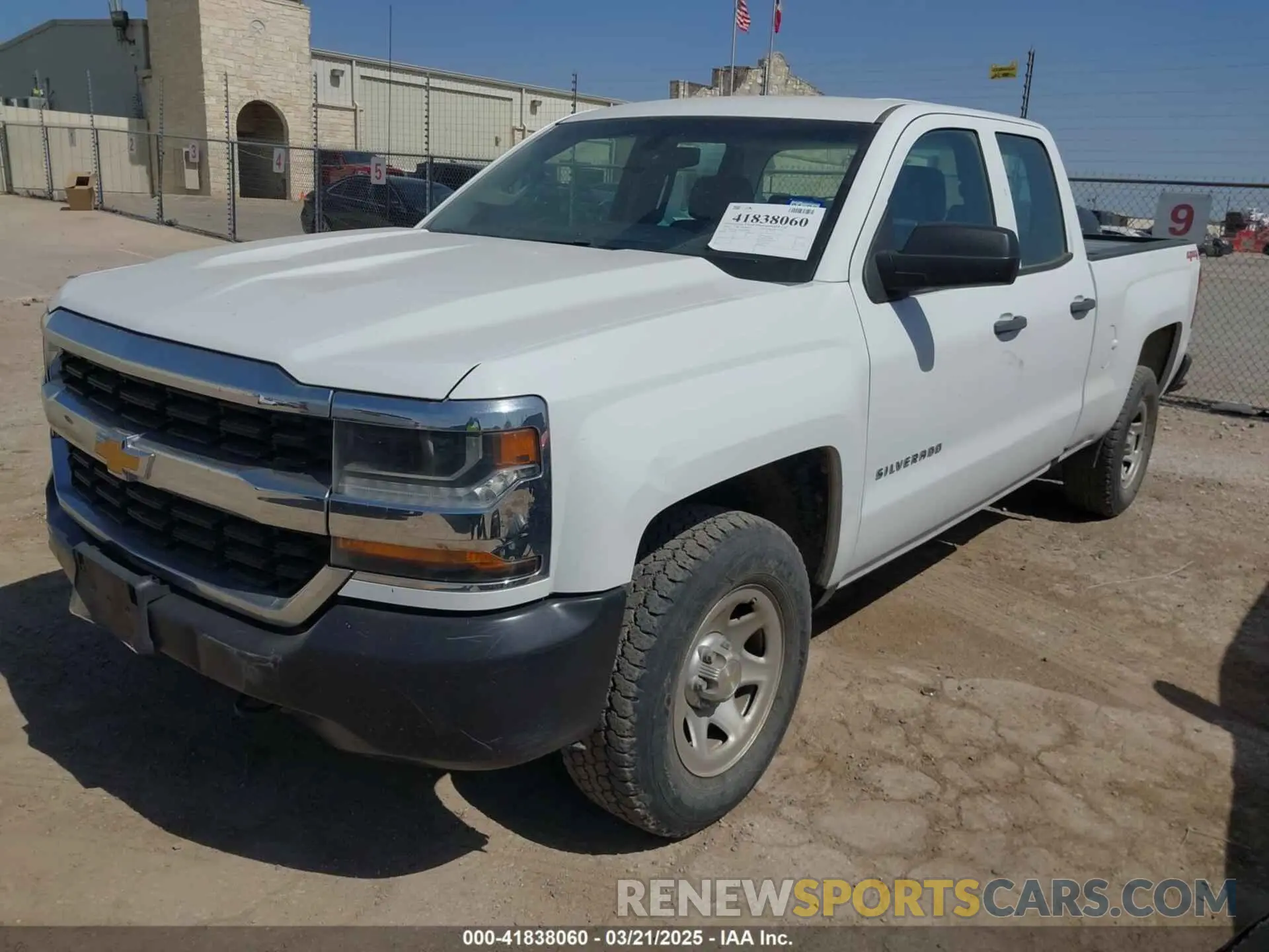 2 Photograph of a damaged car 2GCVKNEC3K1163409 CHEVROLET SILVERADO 1500 LD 2019