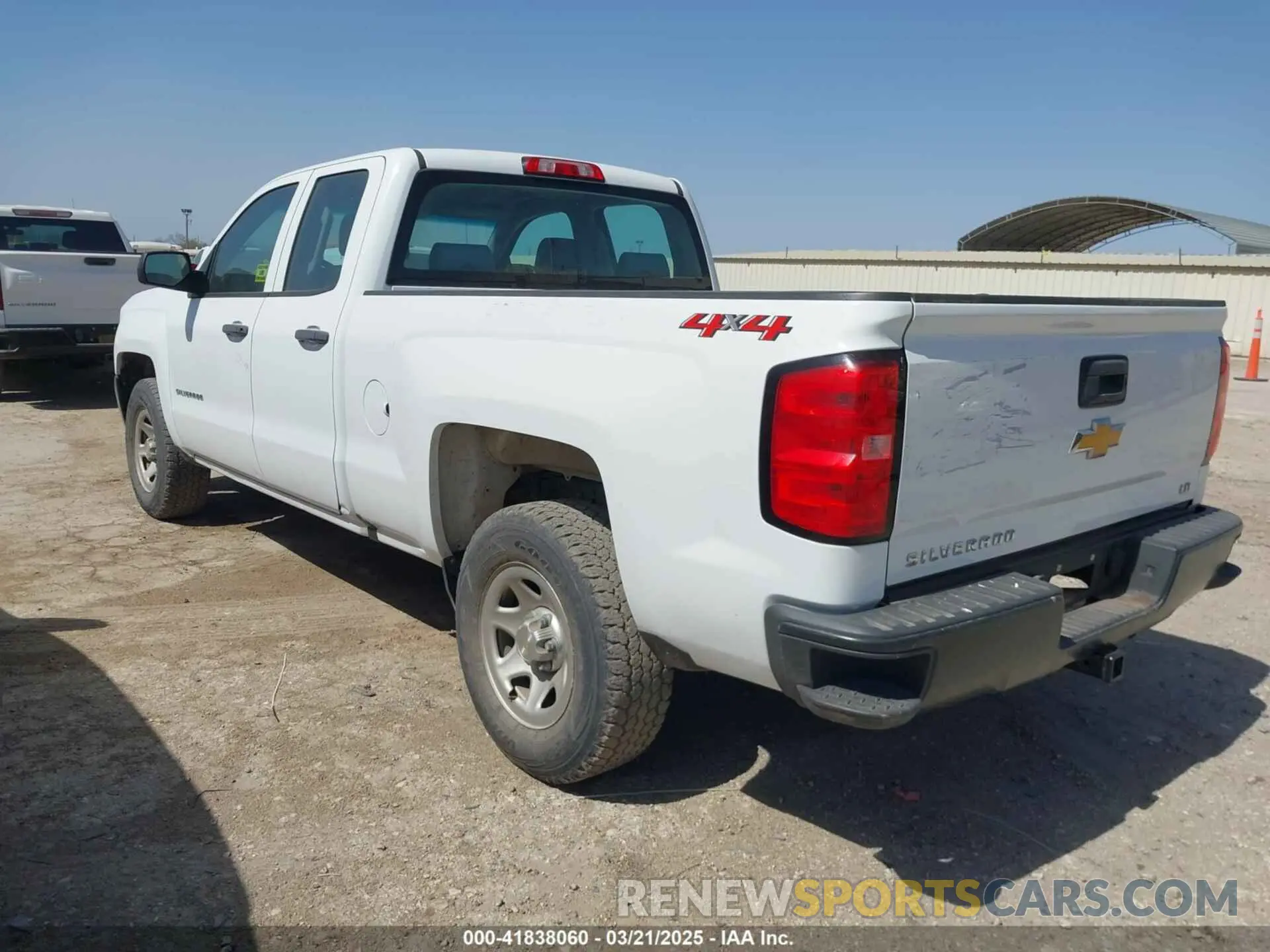3 Photograph of a damaged car 2GCVKNEC3K1163409 CHEVROLET SILVERADO 1500 LD 2019