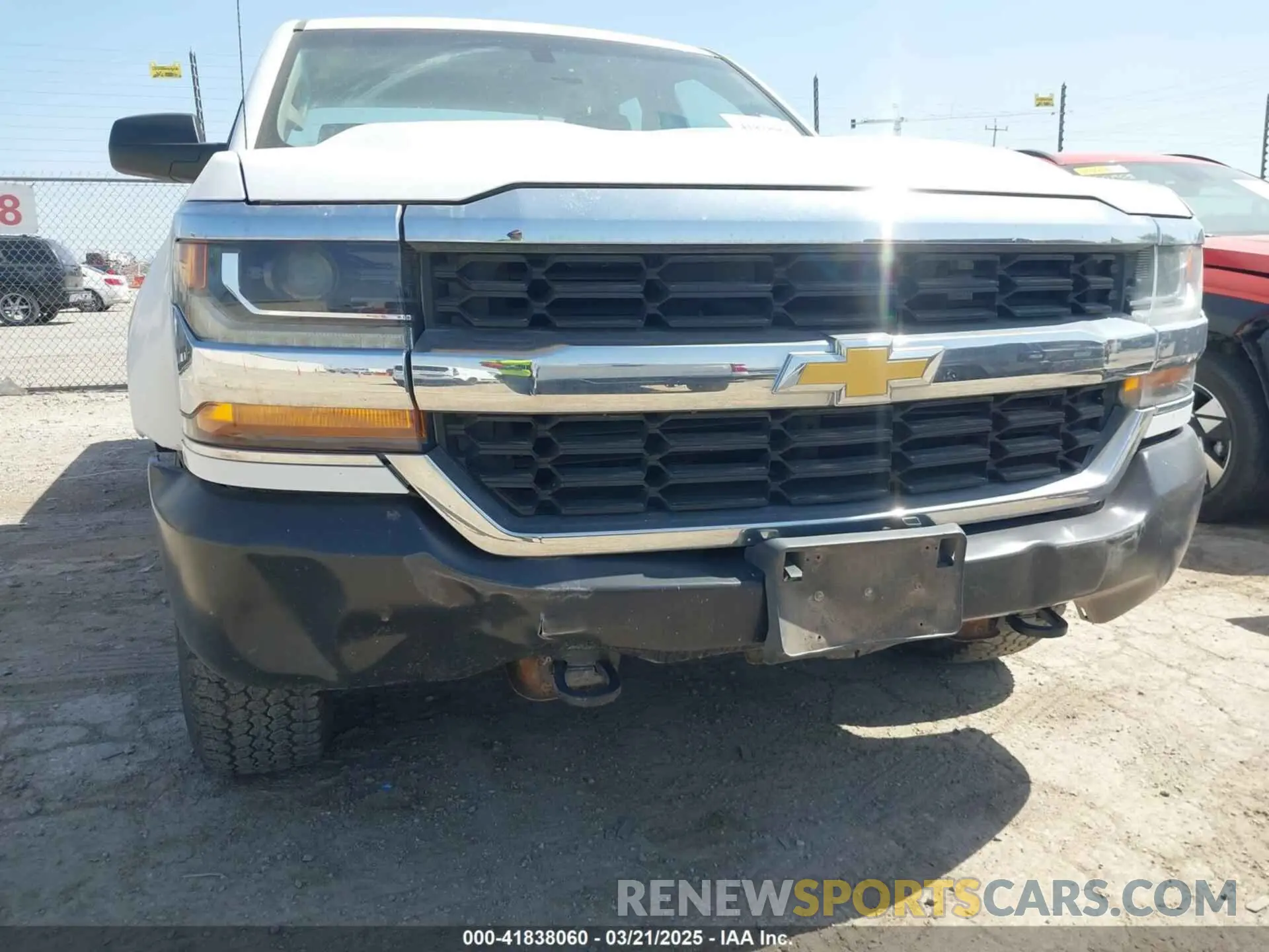 6 Photograph of a damaged car 2GCVKNEC3K1163409 CHEVROLET SILVERADO 1500 LD 2019