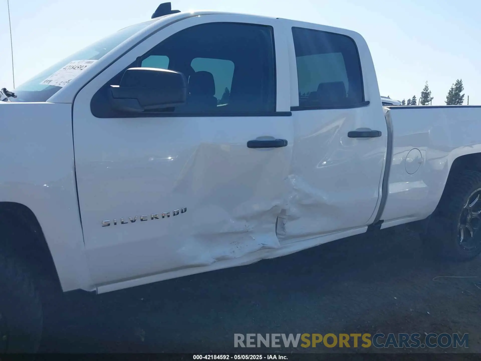 6 Photograph of a damaged car 2GCVKNEC3K1223916 CHEVROLET SILVERADO 1500 LD 2019