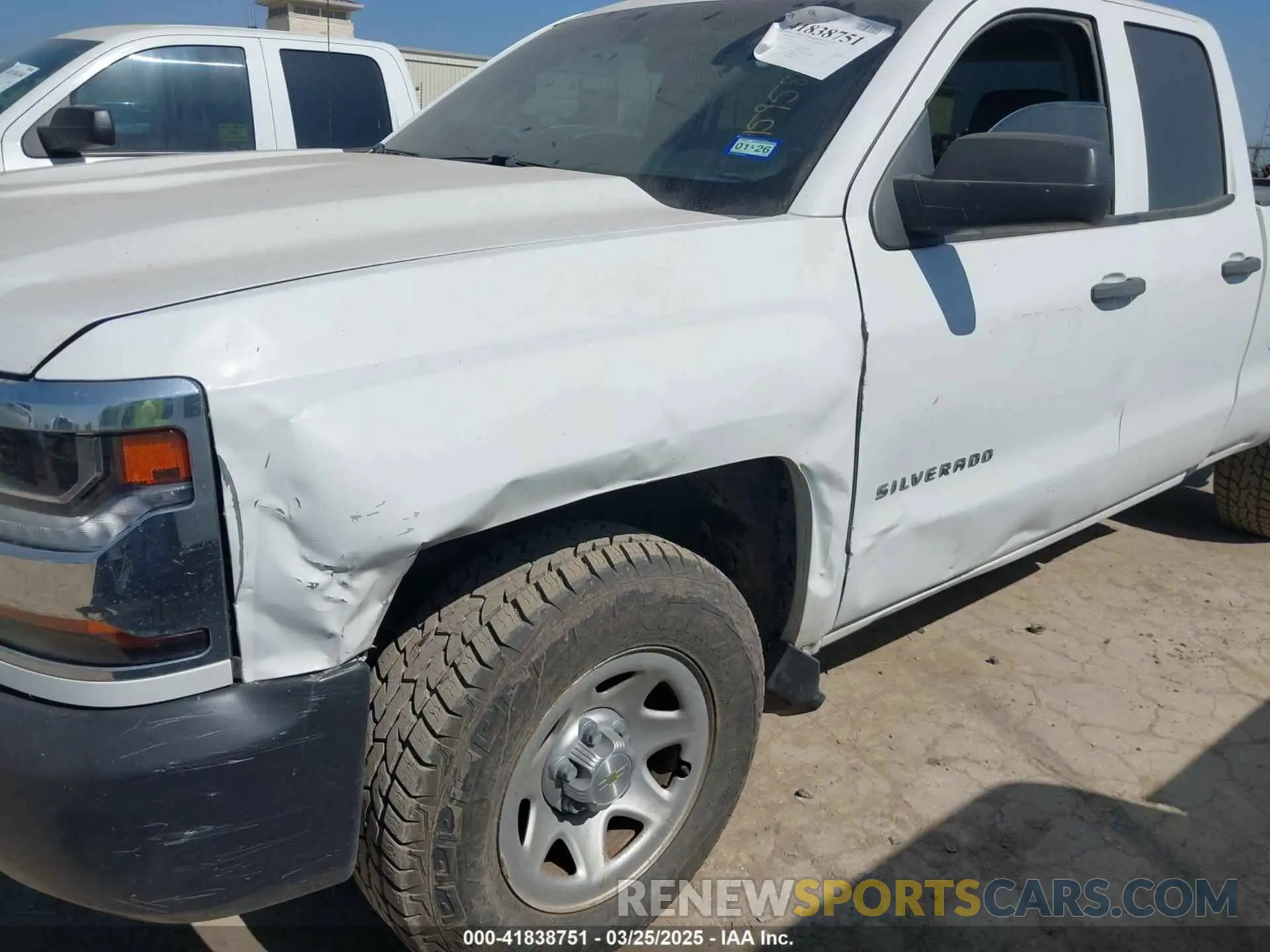 6 Photograph of a damaged car 2GCVKNEC4K1159580 CHEVROLET SILVERADO 1500 LD 2019