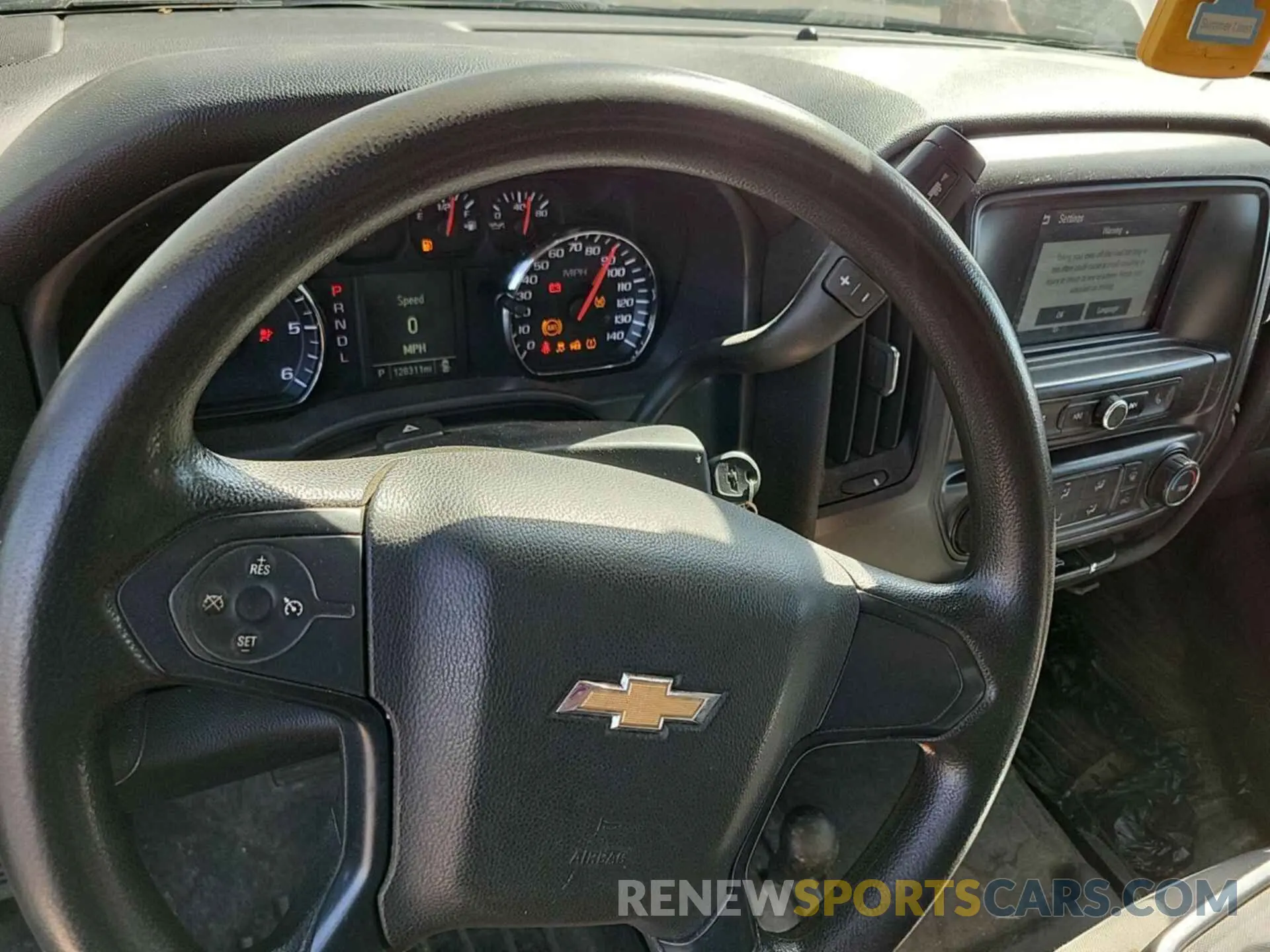 1 Photograph of a damaged car 2GCVKNEC6K1115807 CHEVROLET SILVERADO 1500 LD 2019