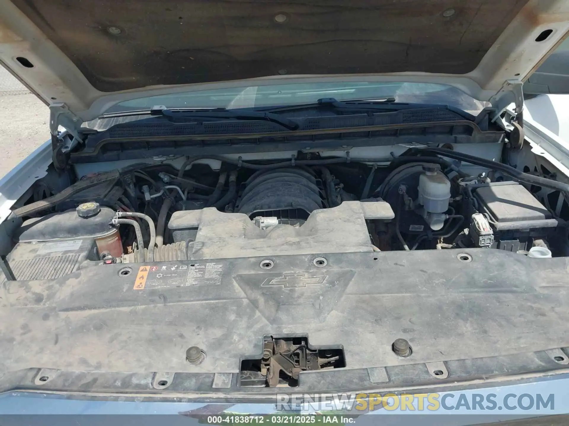 10 Photograph of a damaged car 2GCVKNEC7K1160643 CHEVROLET SILVERADO 1500 LD 2019
