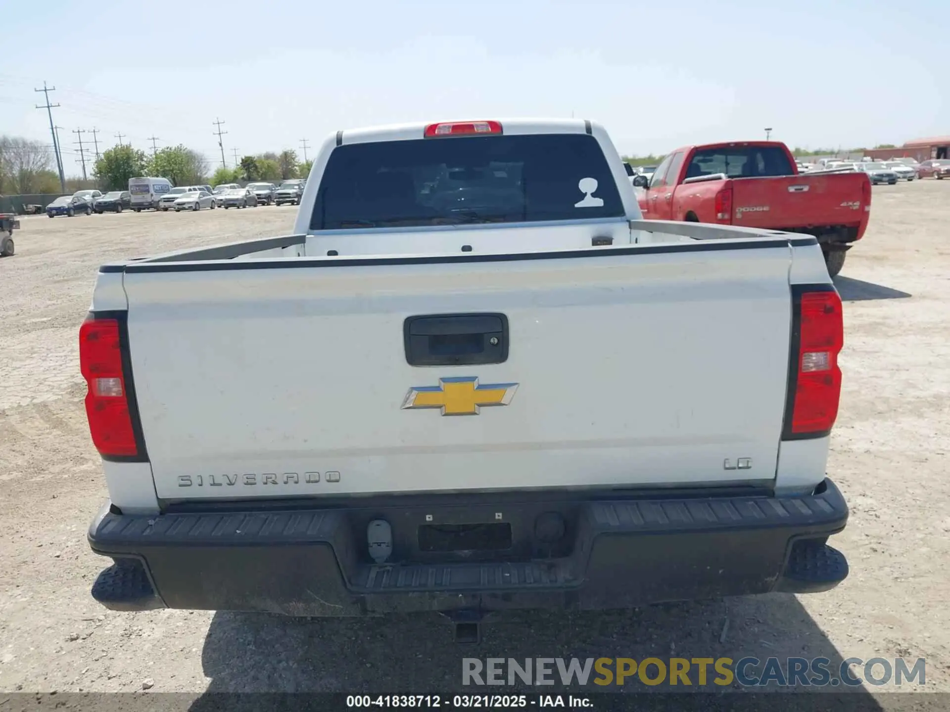 16 Photograph of a damaged car 2GCVKNEC7K1160643 CHEVROLET SILVERADO 1500 LD 2019