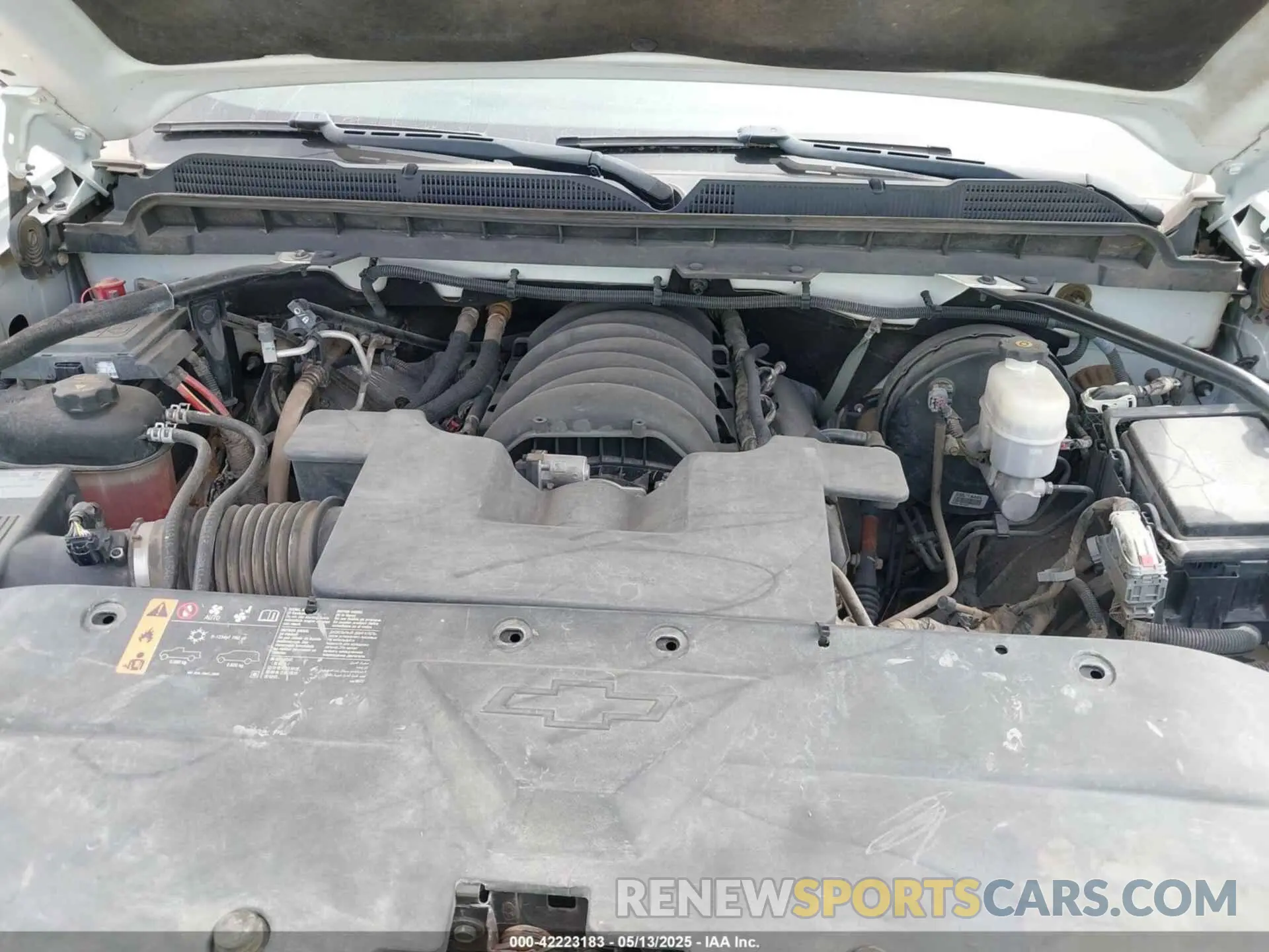 10 Photograph of a damaged car 2GCVKNEC7K1160898 CHEVROLET SILVERADO 1500 LD 2019
