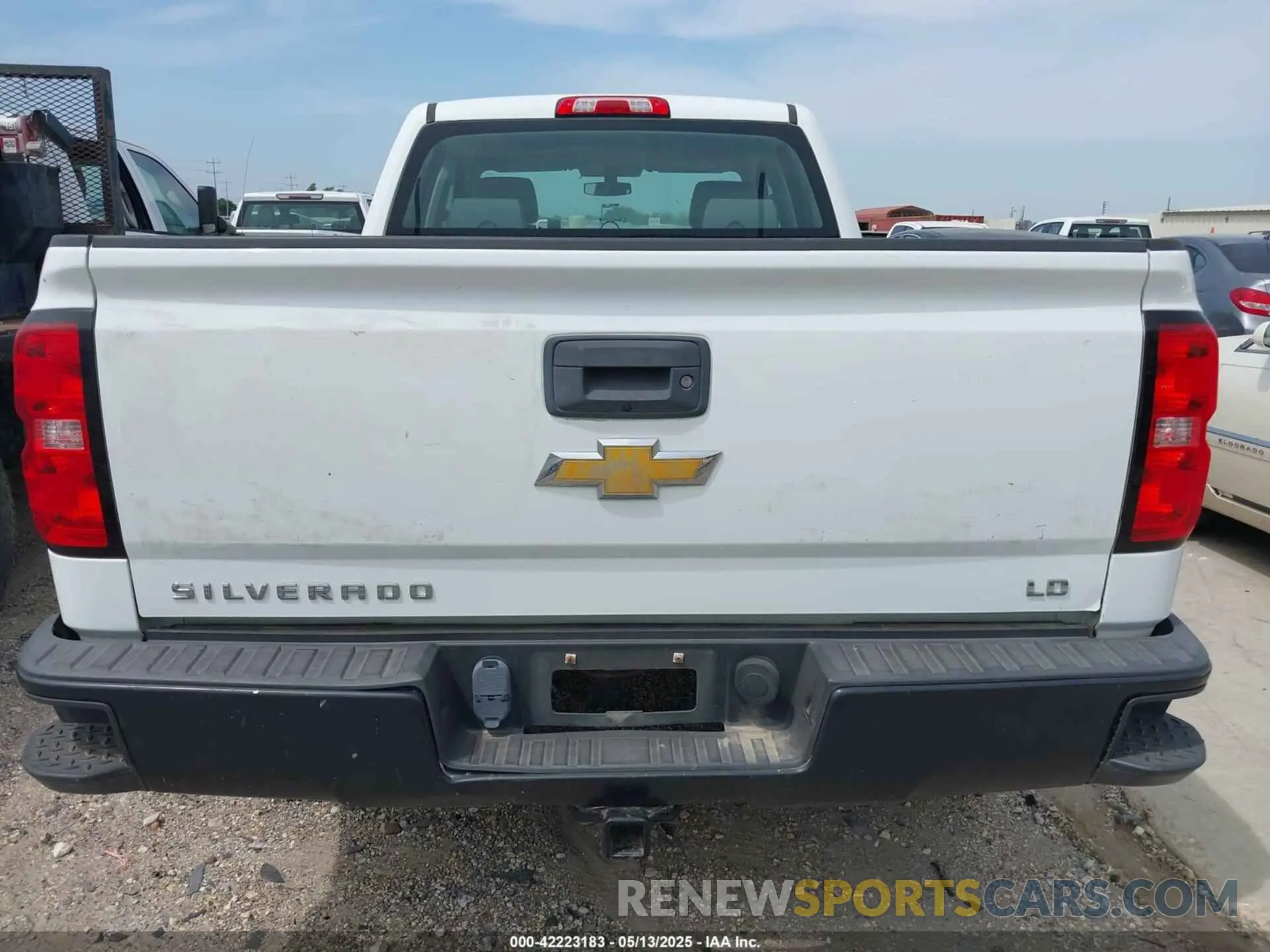 16 Photograph of a damaged car 2GCVKNEC7K1160898 CHEVROLET SILVERADO 1500 LD 2019