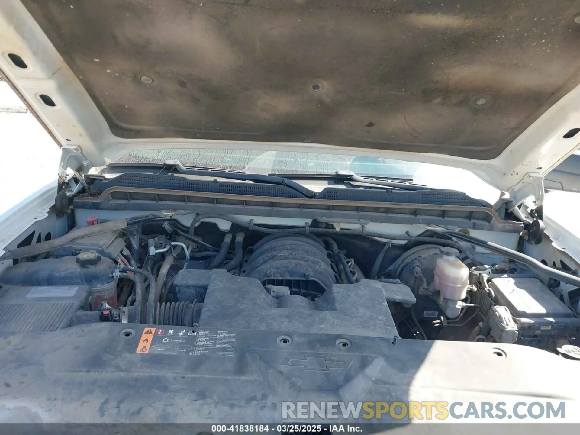 10 Photograph of a damaged car 2GCVKNEC8K1160103 CHEVROLET SILVERADO 1500 LD 2019