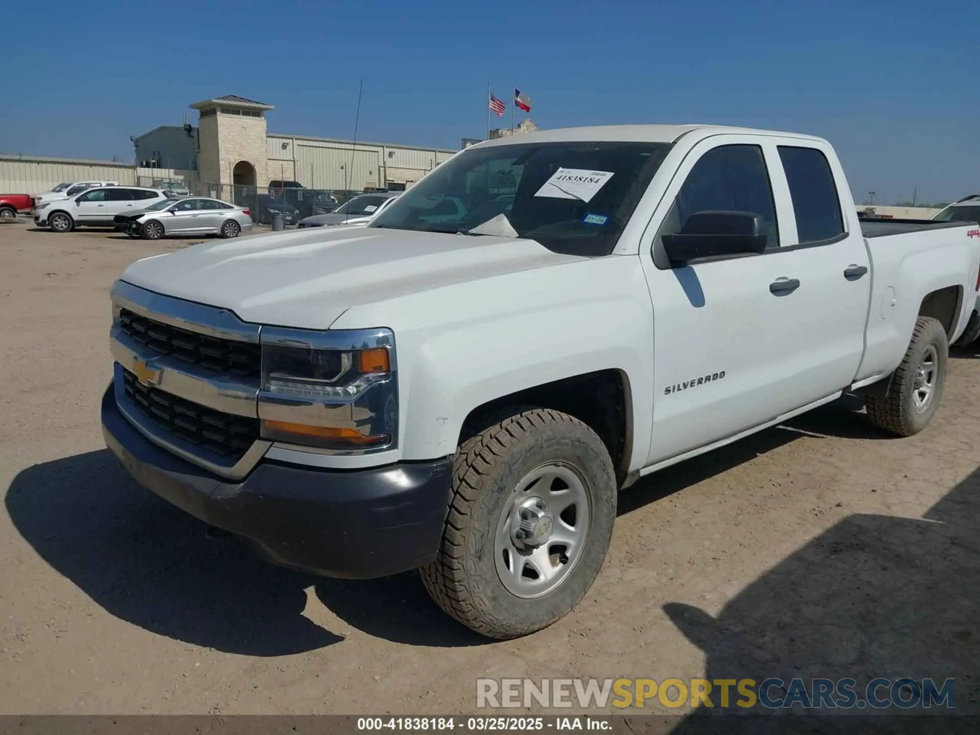 2 Photograph of a damaged car 2GCVKNEC8K1160103 CHEVROLET SILVERADO 1500 LD 2019