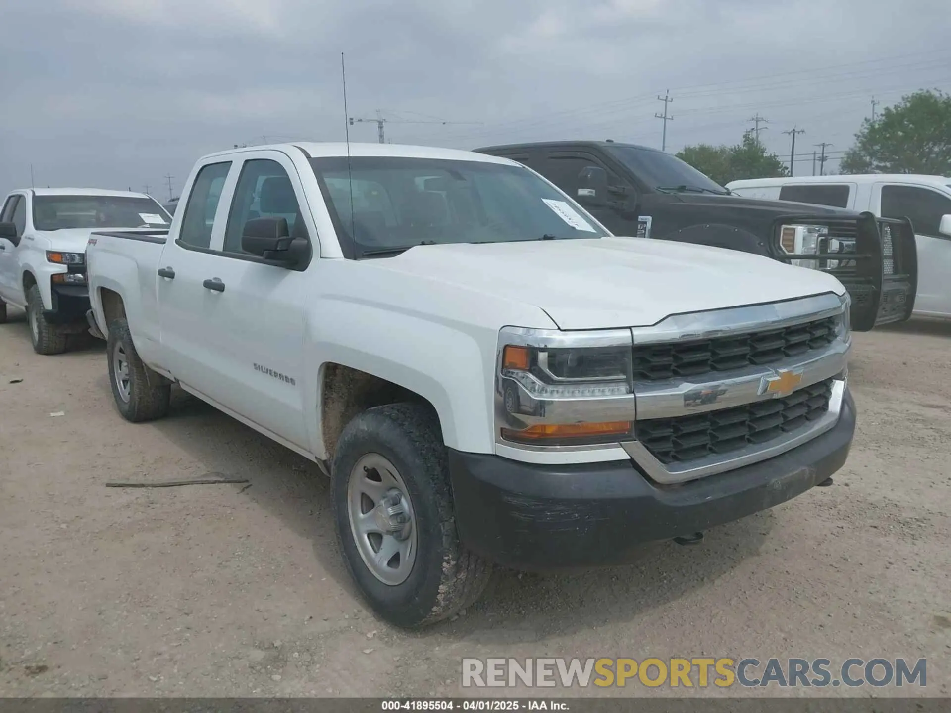 1 Photograph of a damaged car 2GCVKNEC8K1160649 CHEVROLET SILVERADO 1500 LD 2019