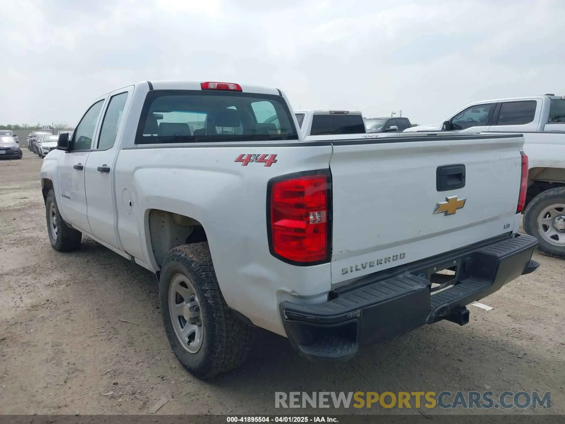3 Photograph of a damaged car 2GCVKNEC8K1160649 CHEVROLET SILVERADO 1500 LD 2019