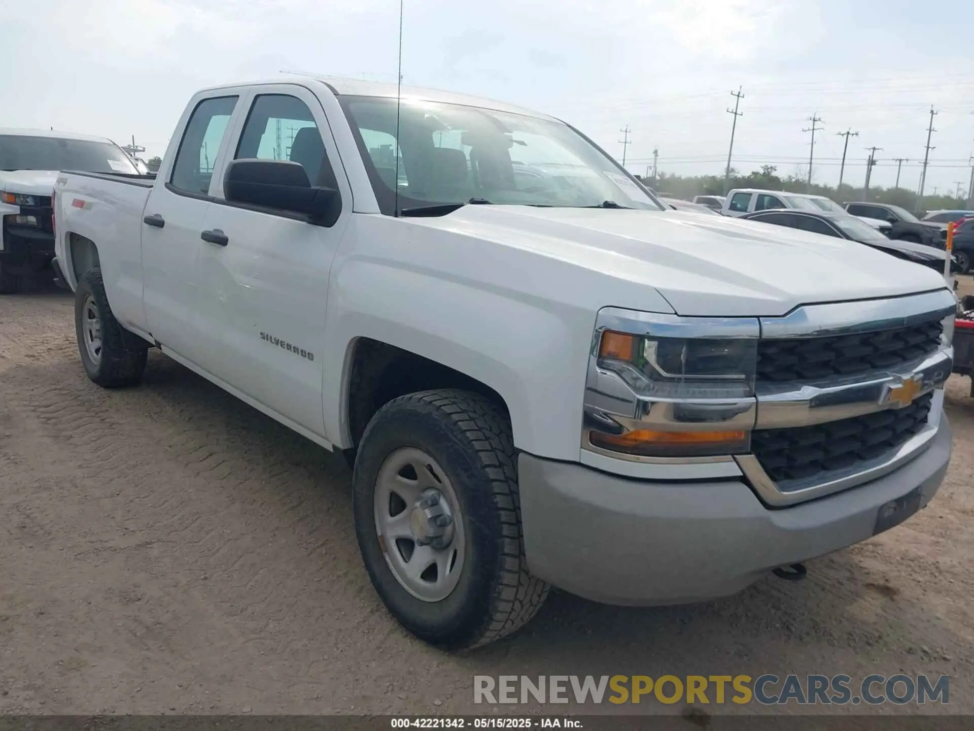 1 Photograph of a damaged car 2GCVKNEC9K1159512 CHEVROLET SILVERADO 1500 LD 2019