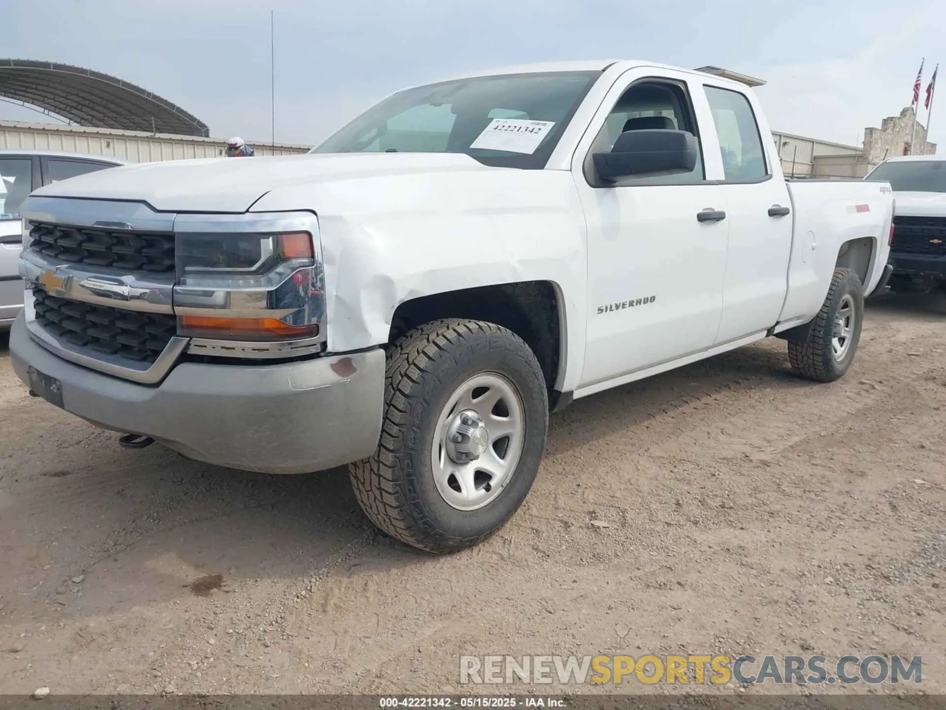 2 Photograph of a damaged car 2GCVKNEC9K1159512 CHEVROLET SILVERADO 1500 LD 2019