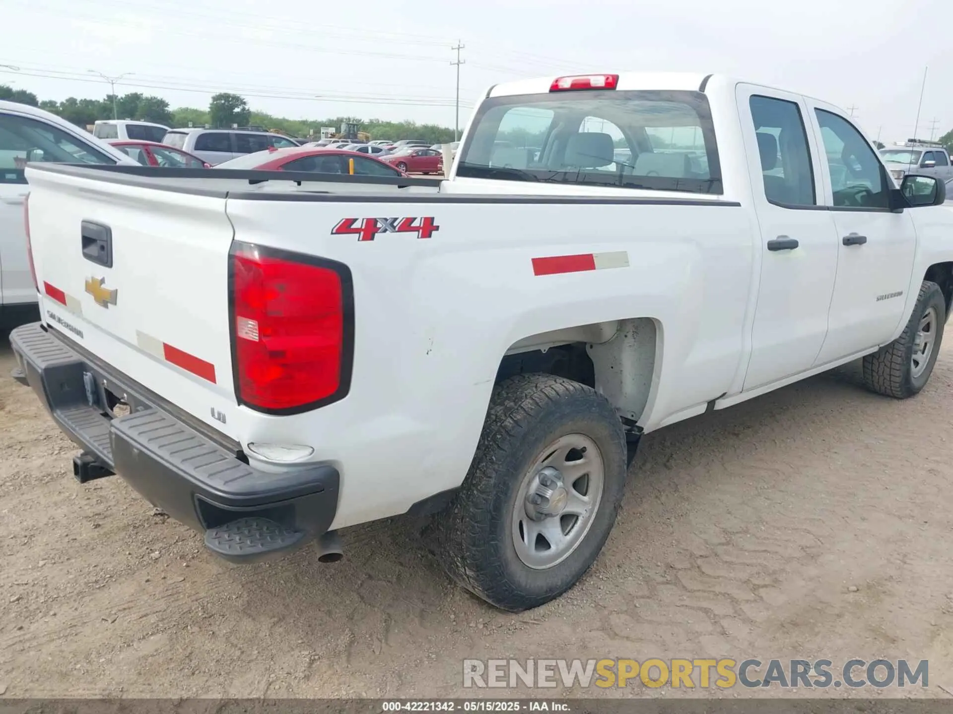 4 Photograph of a damaged car 2GCVKNEC9K1159512 CHEVROLET SILVERADO 1500 LD 2019