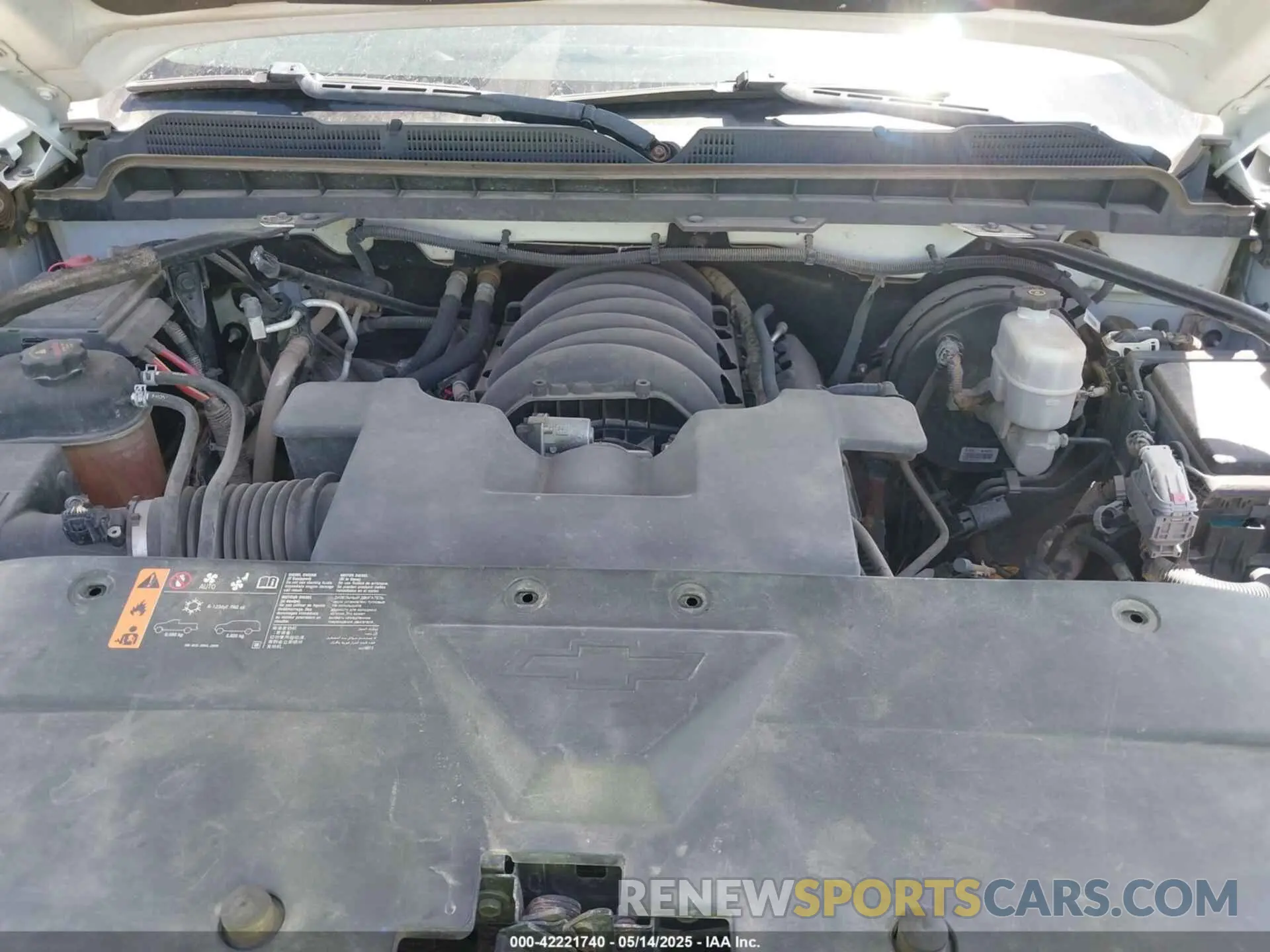 10 Photograph of a damaged car 2GCVKNEC9K1159977 CHEVROLET SILVERADO 1500 LD 2019