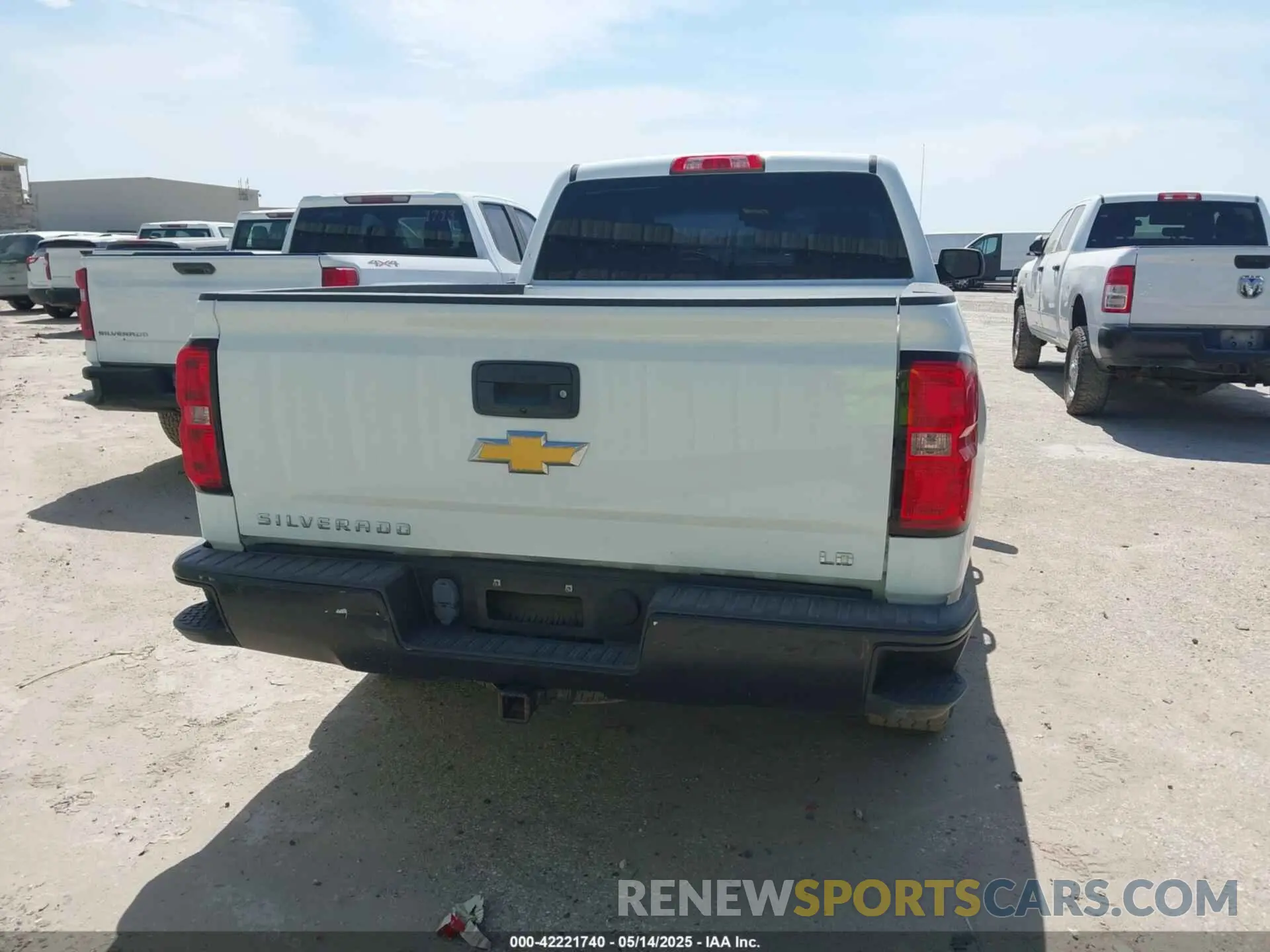 16 Photograph of a damaged car 2GCVKNEC9K1159977 CHEVROLET SILVERADO 1500 LD 2019