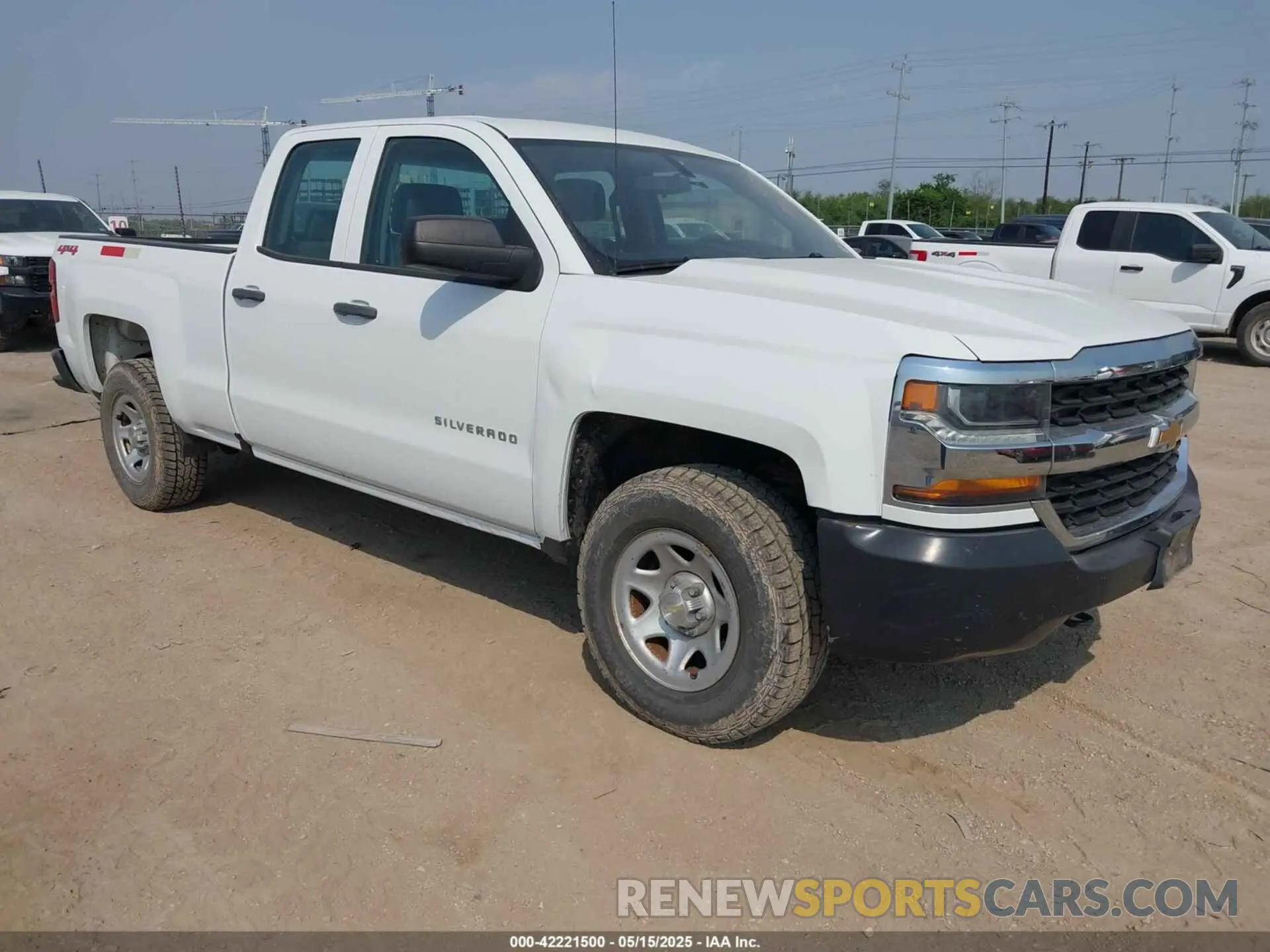 1 Photograph of a damaged car 2GCVKNEC9K1164080 CHEVROLET SILVERADO 1500 LD 2019