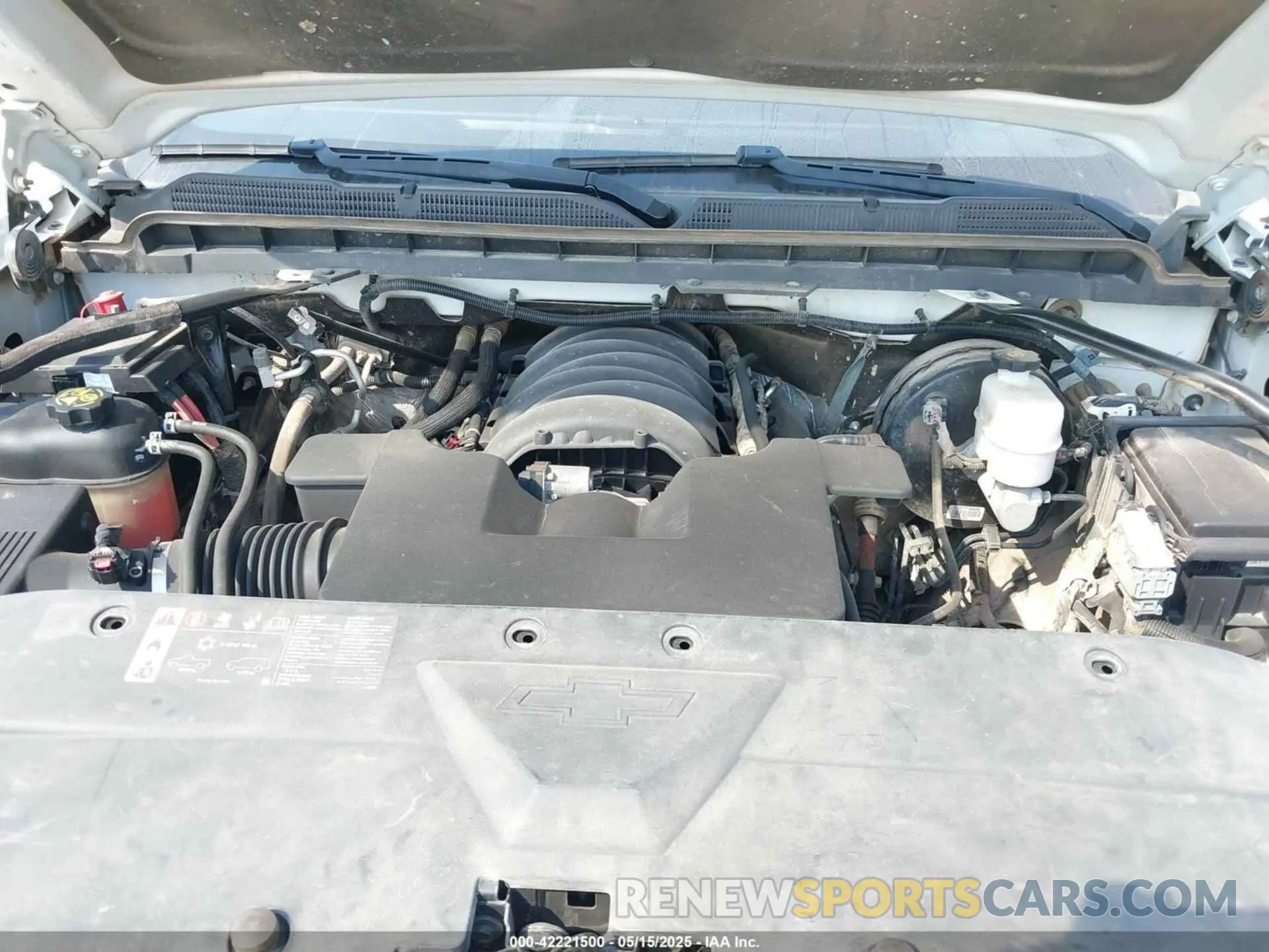 10 Photograph of a damaged car 2GCVKNEC9K1164080 CHEVROLET SILVERADO 1500 LD 2019