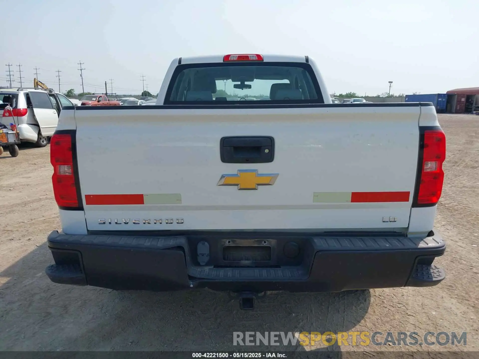 16 Photograph of a damaged car 2GCVKNEC9K1164080 CHEVROLET SILVERADO 1500 LD 2019