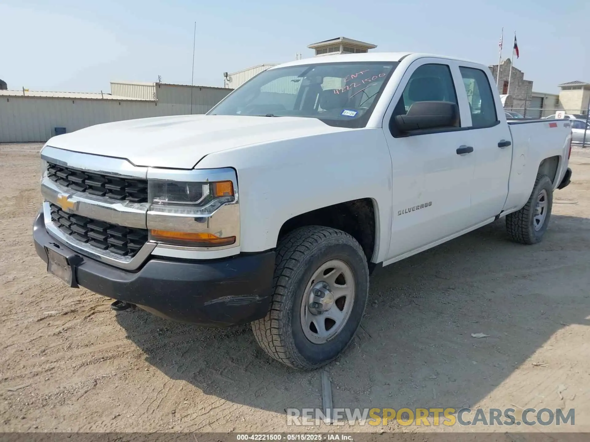 2 Photograph of a damaged car 2GCVKNEC9K1164080 CHEVROLET SILVERADO 1500 LD 2019