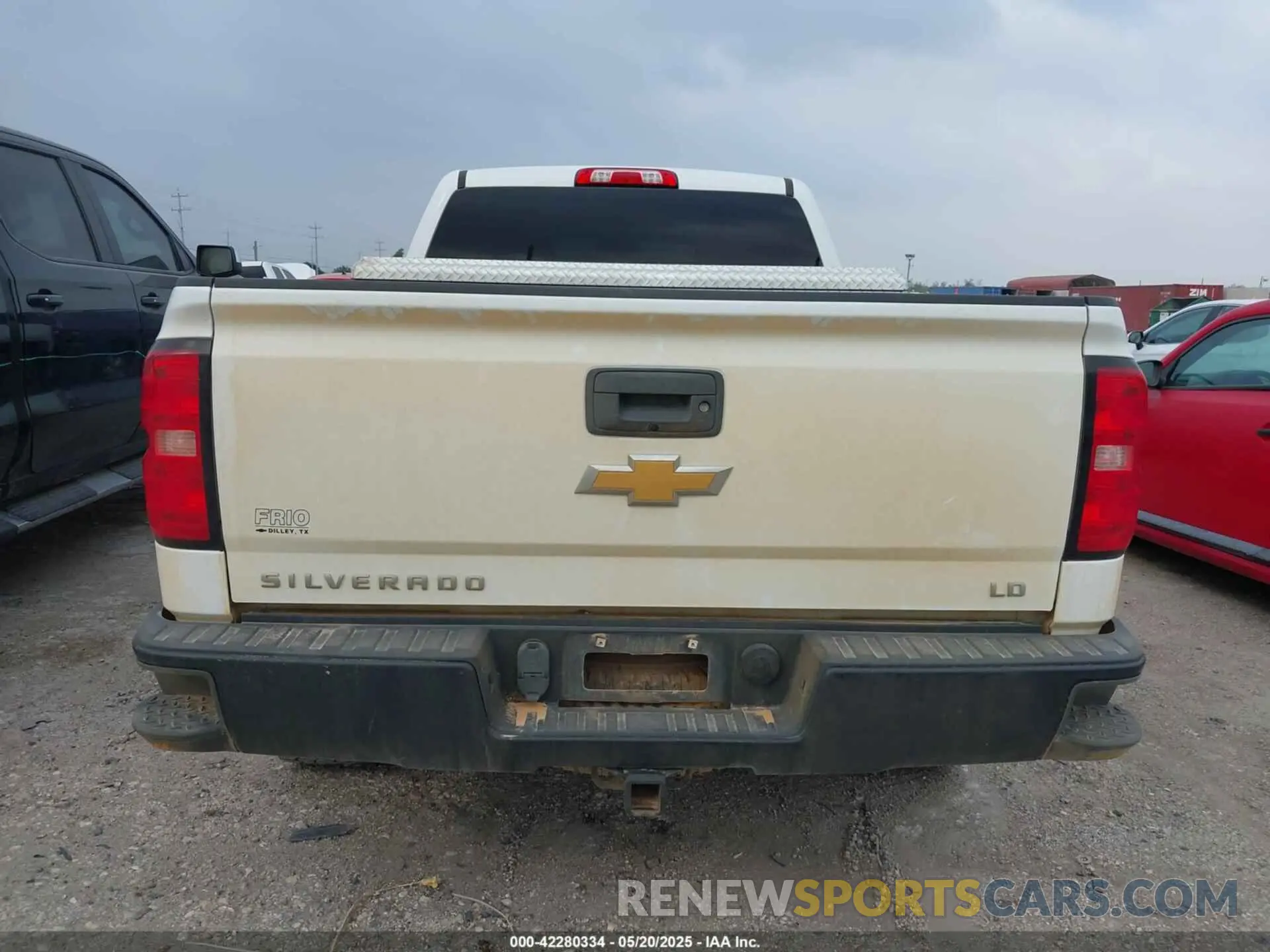 16 Photograph of a damaged car 2GCVKNEC9K1182112 CHEVROLET SILVERADO 1500 LD 2019