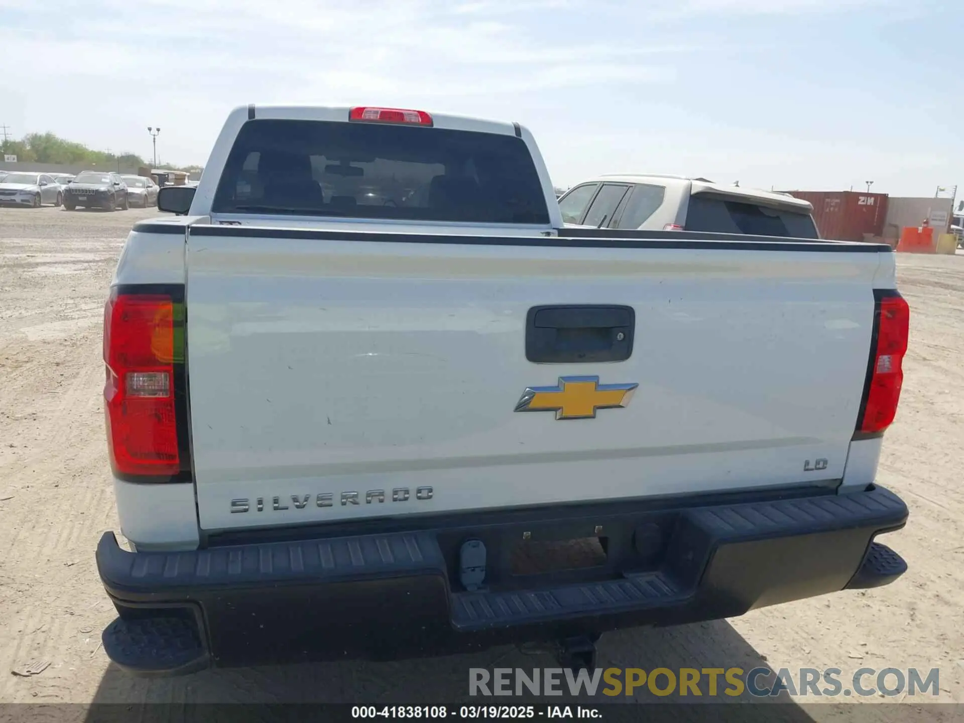 16 Photograph of a damaged car 2GCVKNECXK1162337 CHEVROLET SILVERADO 1500 LD 2019