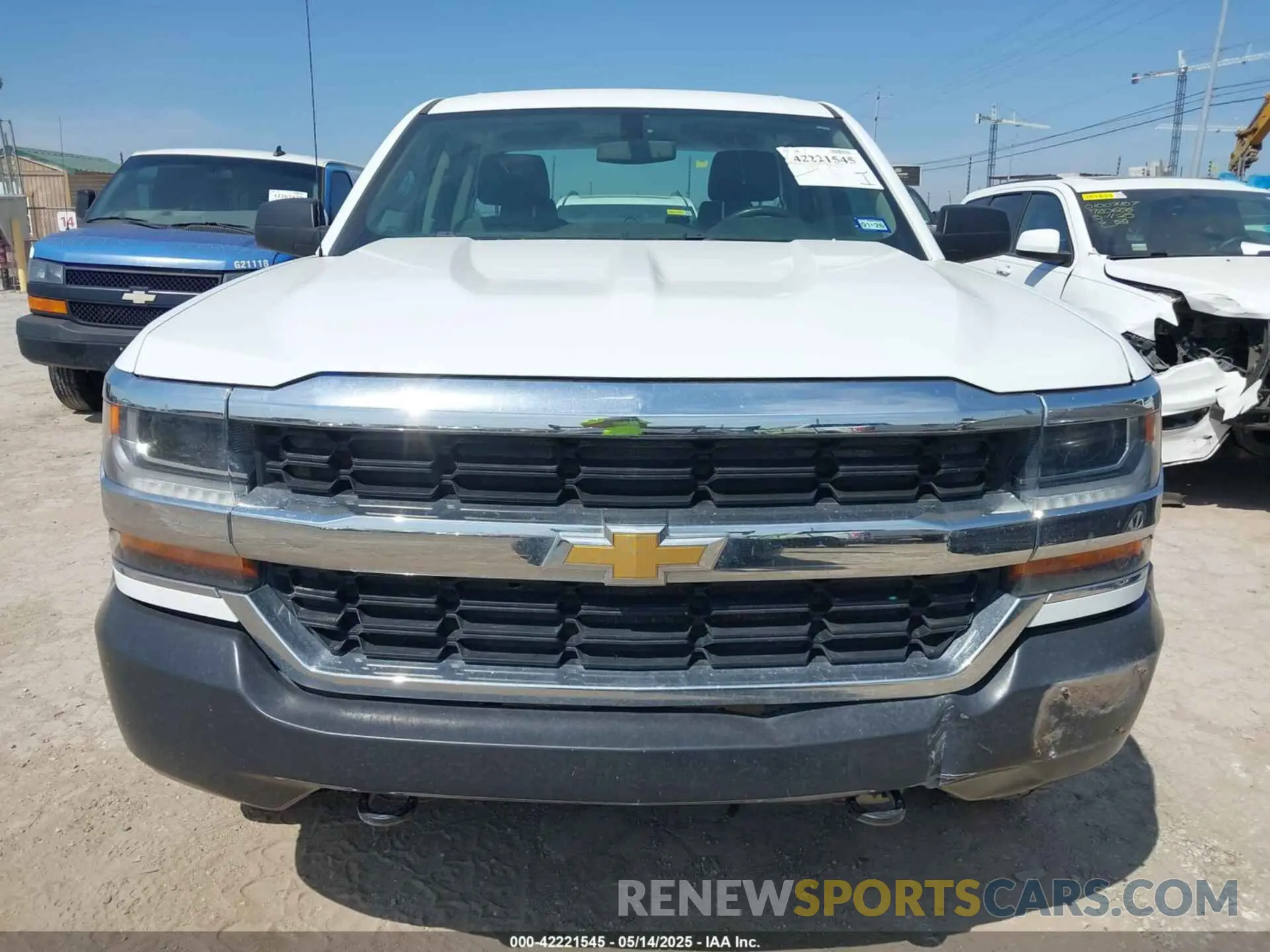 6 Photograph of a damaged car 2GCVKNECXK1164038 CHEVROLET SILVERADO 1500 LD 2019
