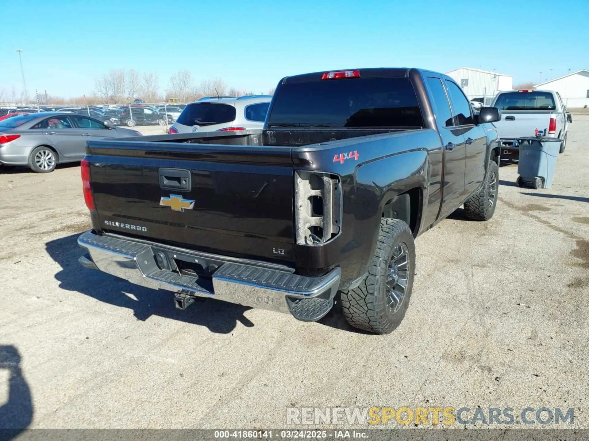 4 Photograph of a damaged car 2GCVKPEC1K1149309 CHEVROLET SILVERADO 1500 LD 2019