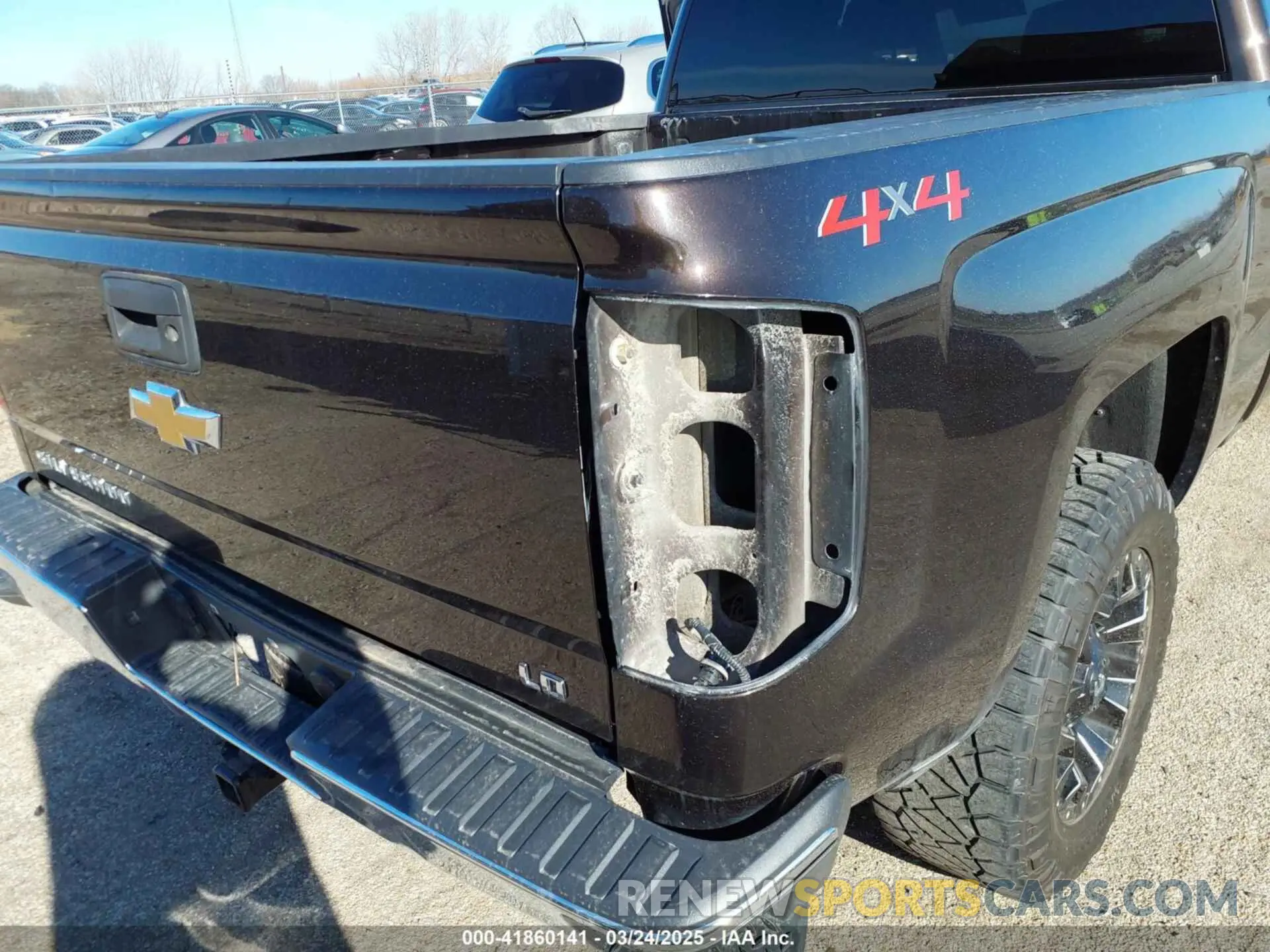 6 Photograph of a damaged car 2GCVKPEC1K1149309 CHEVROLET SILVERADO 1500 LD 2019