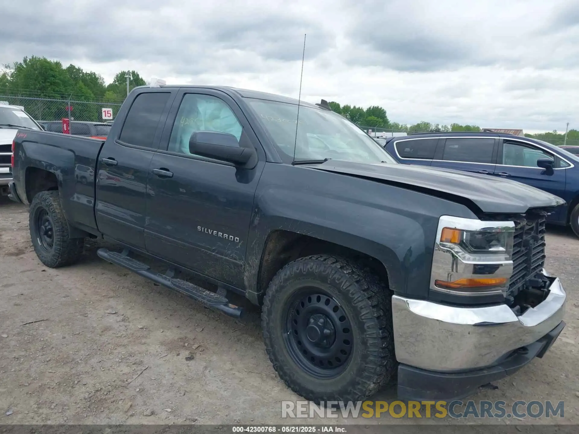 1 Photograph of a damaged car 2GCVKPEC1K1181936 CHEVROLET SILVERADO 1500 LD 2019