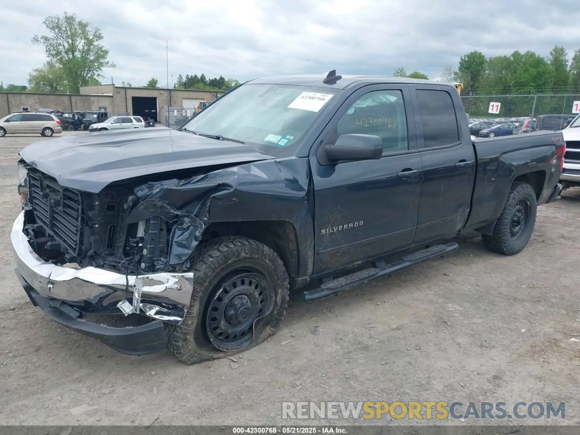 2 Photograph of a damaged car 2GCVKPEC1K1181936 CHEVROLET SILVERADO 1500 LD 2019