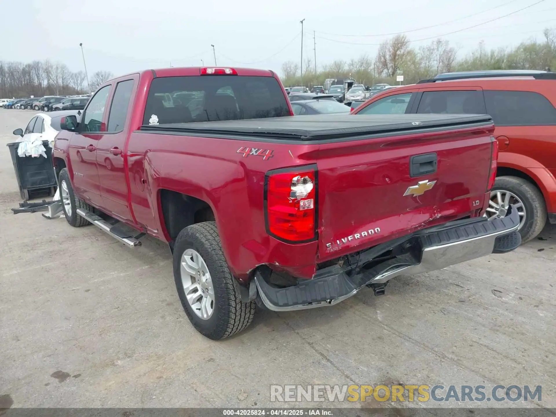 3 Photograph of a damaged car 2GCVKPEC2K1188832 CHEVROLET SILVERADO 1500 LD 2019