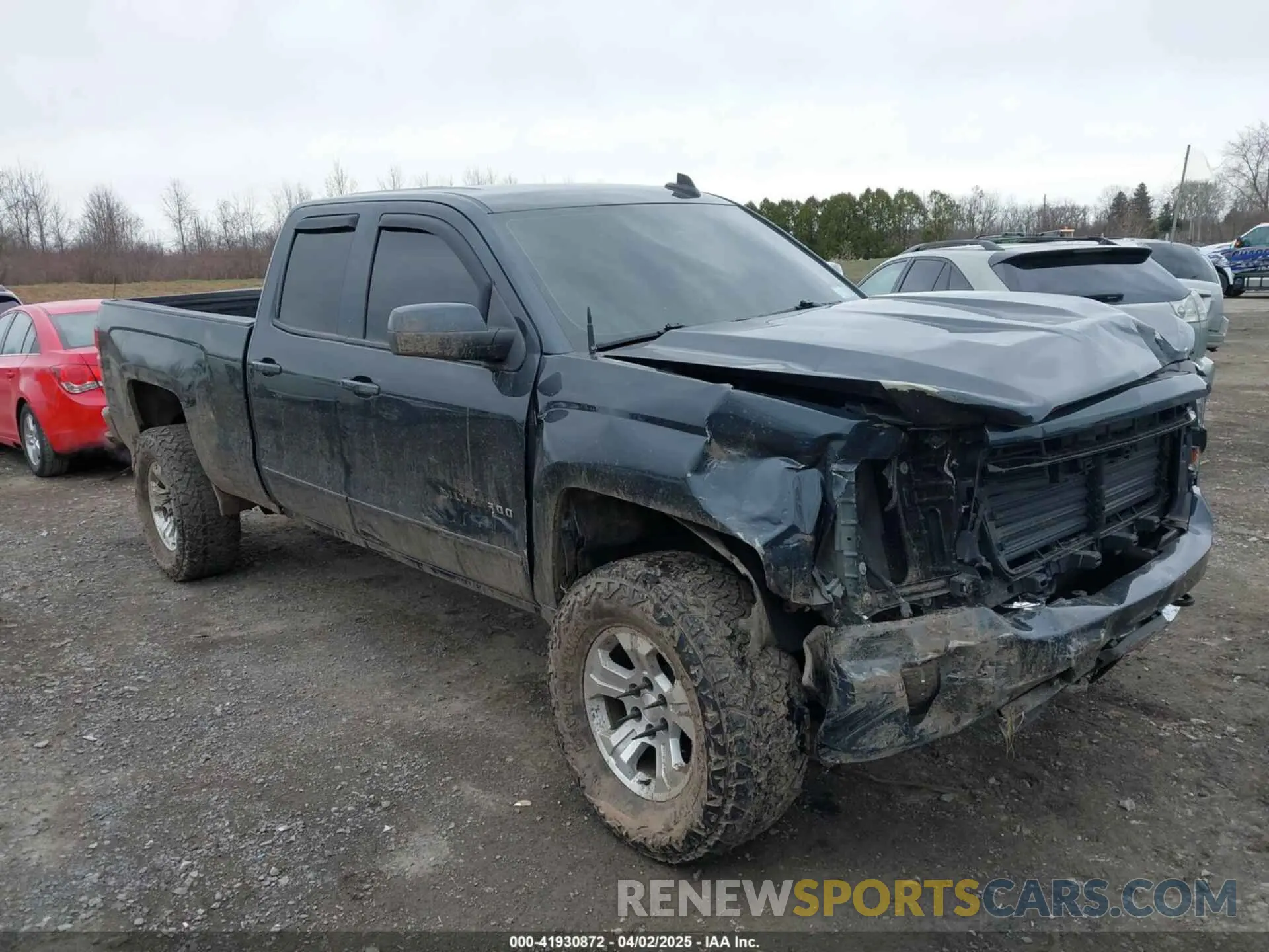 1 Photograph of a damaged car 2GCVKPEC3K1181601 CHEVROLET SILVERADO 1500 LD 2019