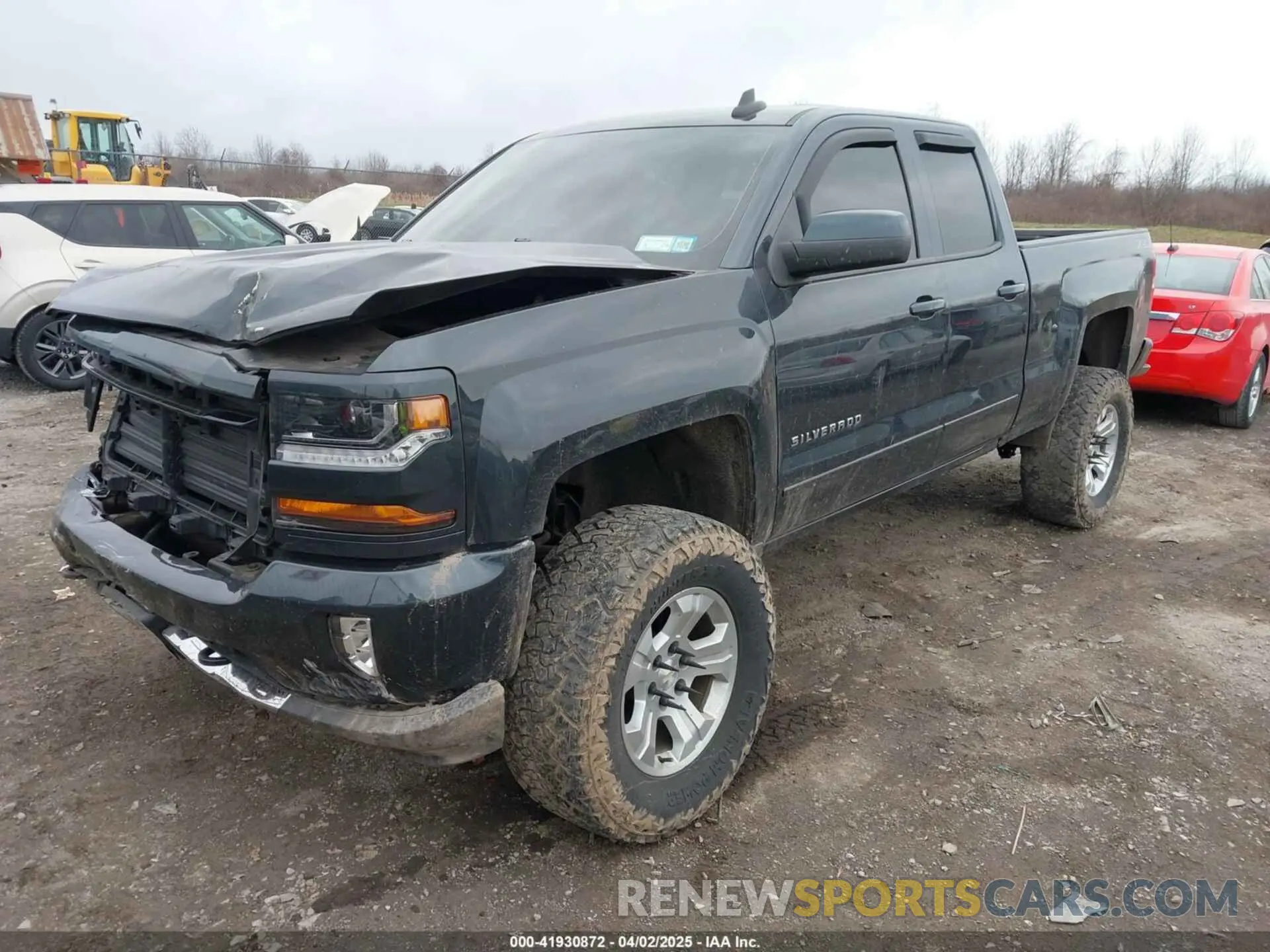 2 Photograph of a damaged car 2GCVKPEC3K1181601 CHEVROLET SILVERADO 1500 LD 2019