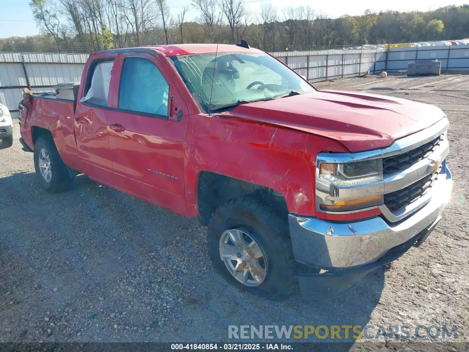 1 Photograph of a damaged car 2GCVKPEC4K1109175 CHEVROLET SILVERADO 1500 LD 2019