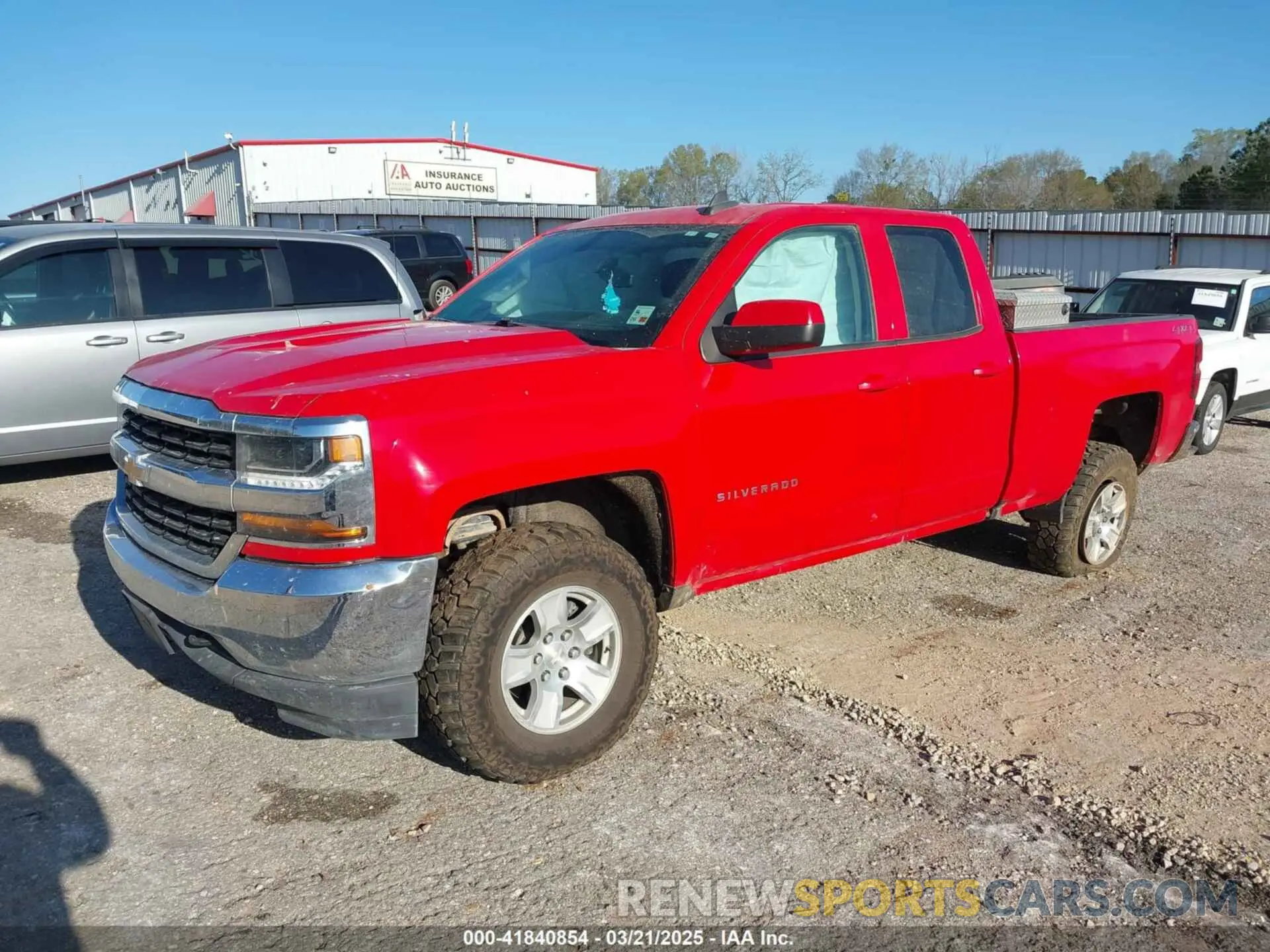 2 Photograph of a damaged car 2GCVKPEC4K1109175 CHEVROLET SILVERADO 1500 LD 2019