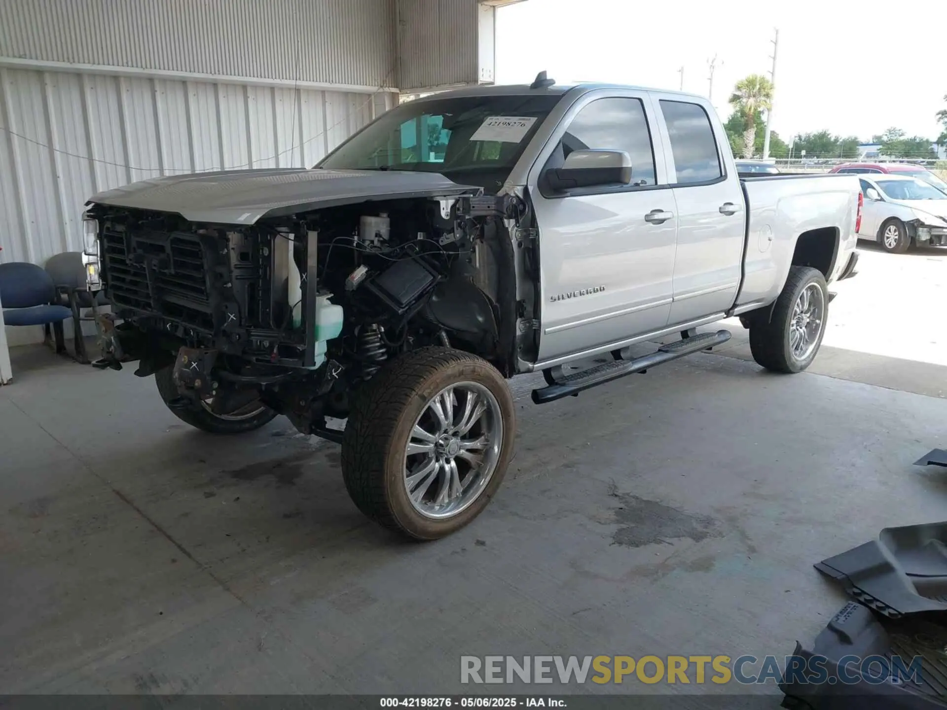 2 Photograph of a damaged car 2GCVKPEC4K1139373 CHEVROLET SILVERADO 1500 LD 2019