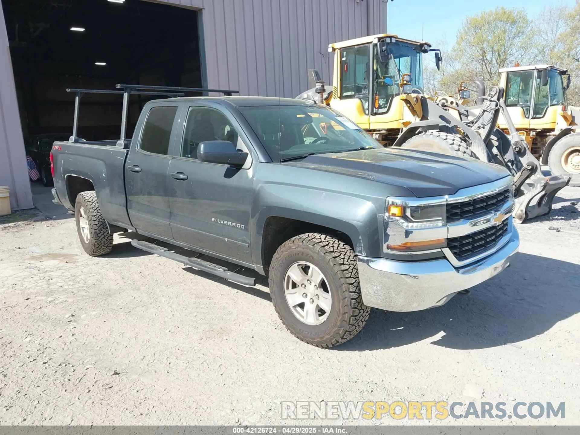 1 Photograph of a damaged car 2GCVKPEC5K1140418 CHEVROLET SILVERADO 1500 LD 2019