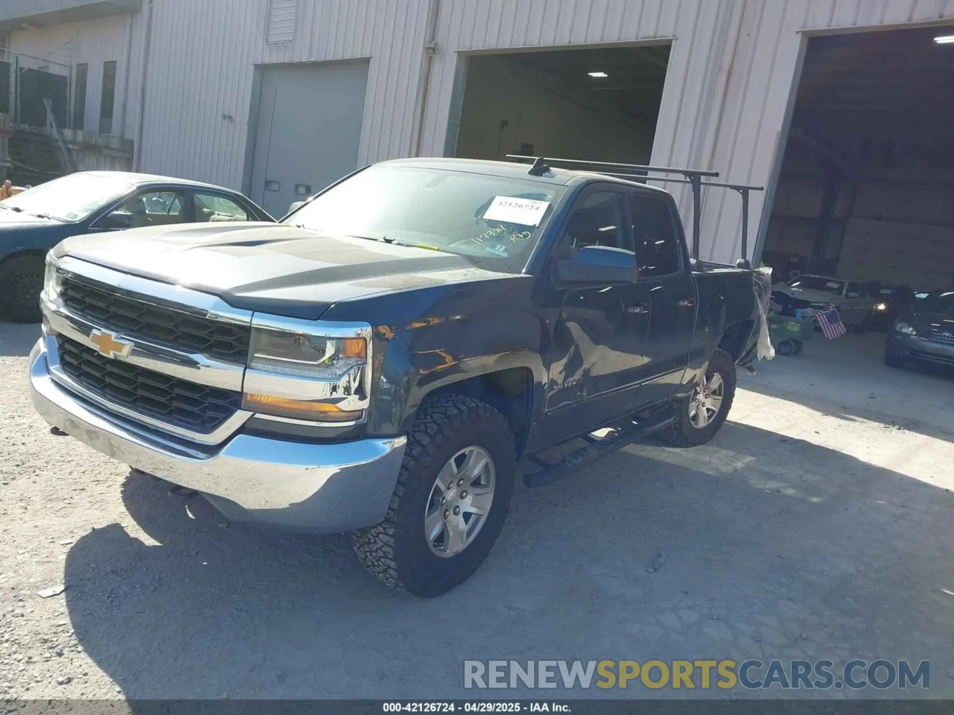 2 Photograph of a damaged car 2GCVKPEC5K1140418 CHEVROLET SILVERADO 1500 LD 2019