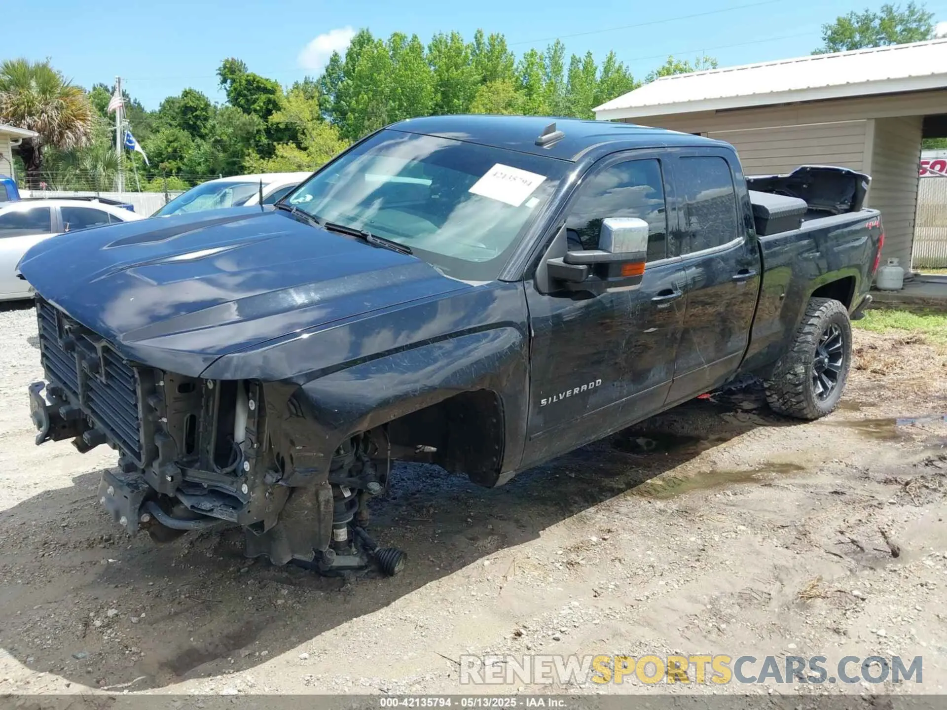 2 Photograph of a damaged car 2GCVKPEC5K1166694 CHEVROLET SILVERADO 1500 LD 2019