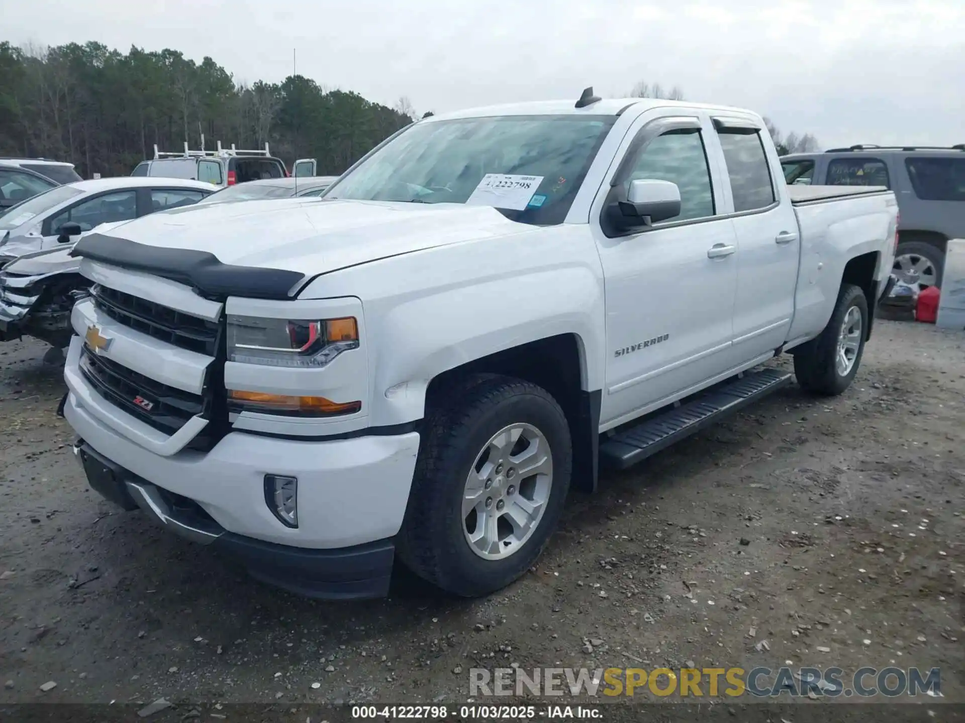 2 Photograph of a damaged car 2GCVKPEC5K1199940 CHEVROLET SILVERADO 1500 LD 2019