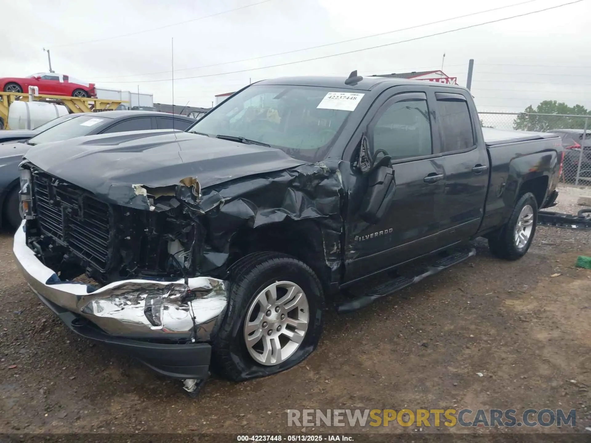 2 Photograph of a damaged car 2GCVKPEC6K1164338 CHEVROLET SILVERADO 1500 LD 2019