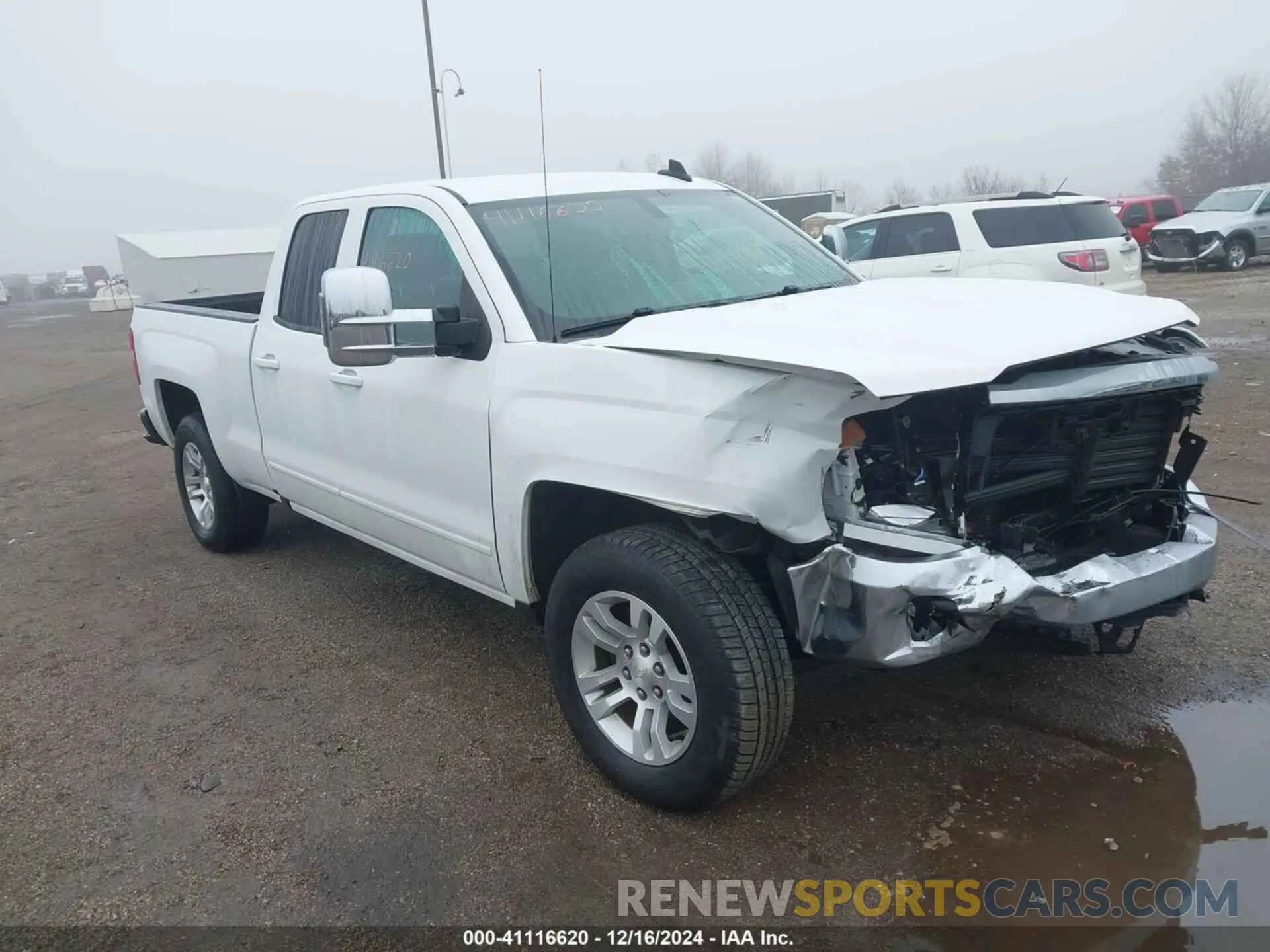1 Photograph of a damaged car 2GCVKPEC6K1189210 CHEVROLET SILVERADO 1500 LD 2019