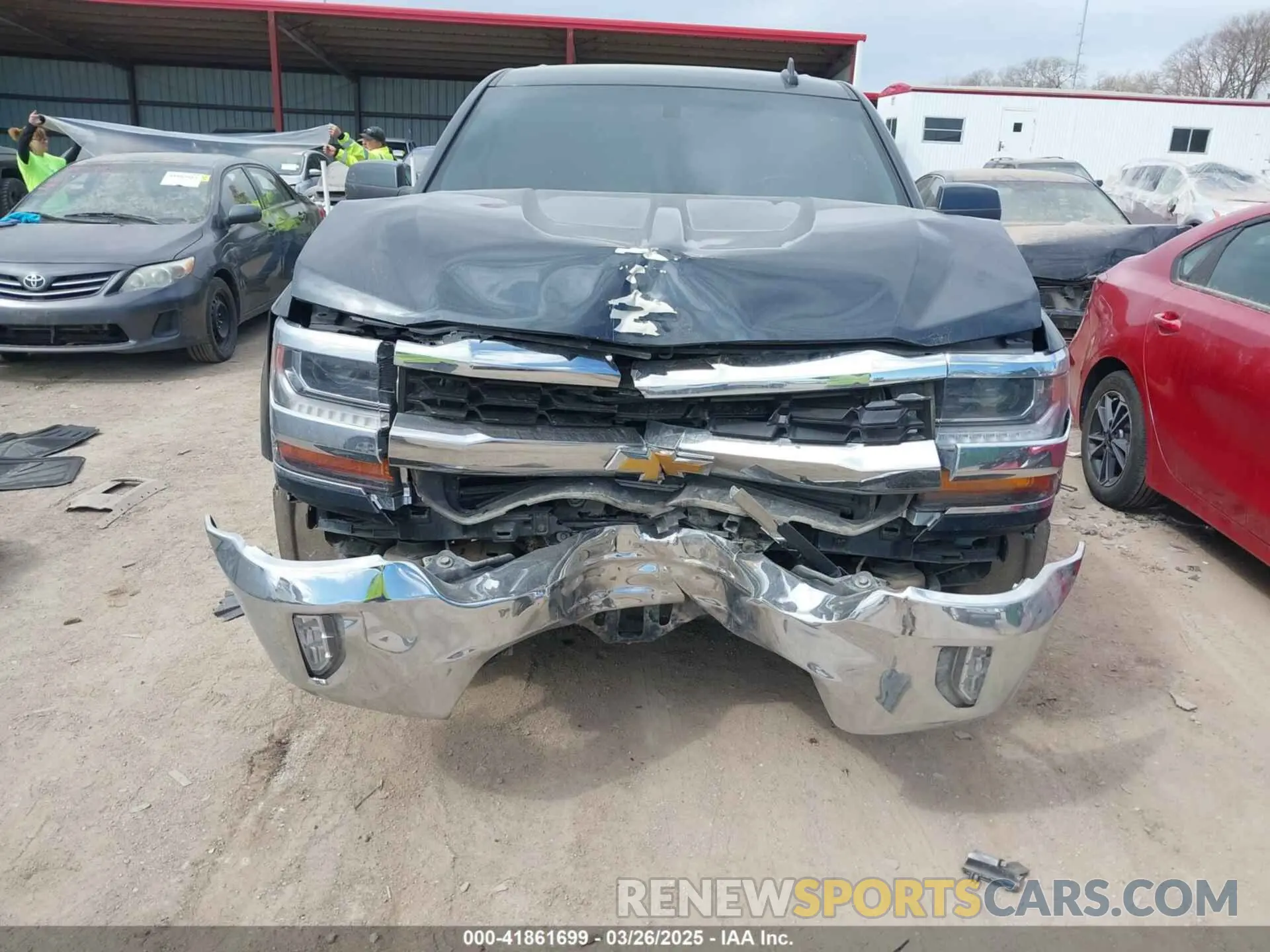 6 Photograph of a damaged car 2GCVKPEC6K1189935 CHEVROLET SILVERADO 1500 LD 2019