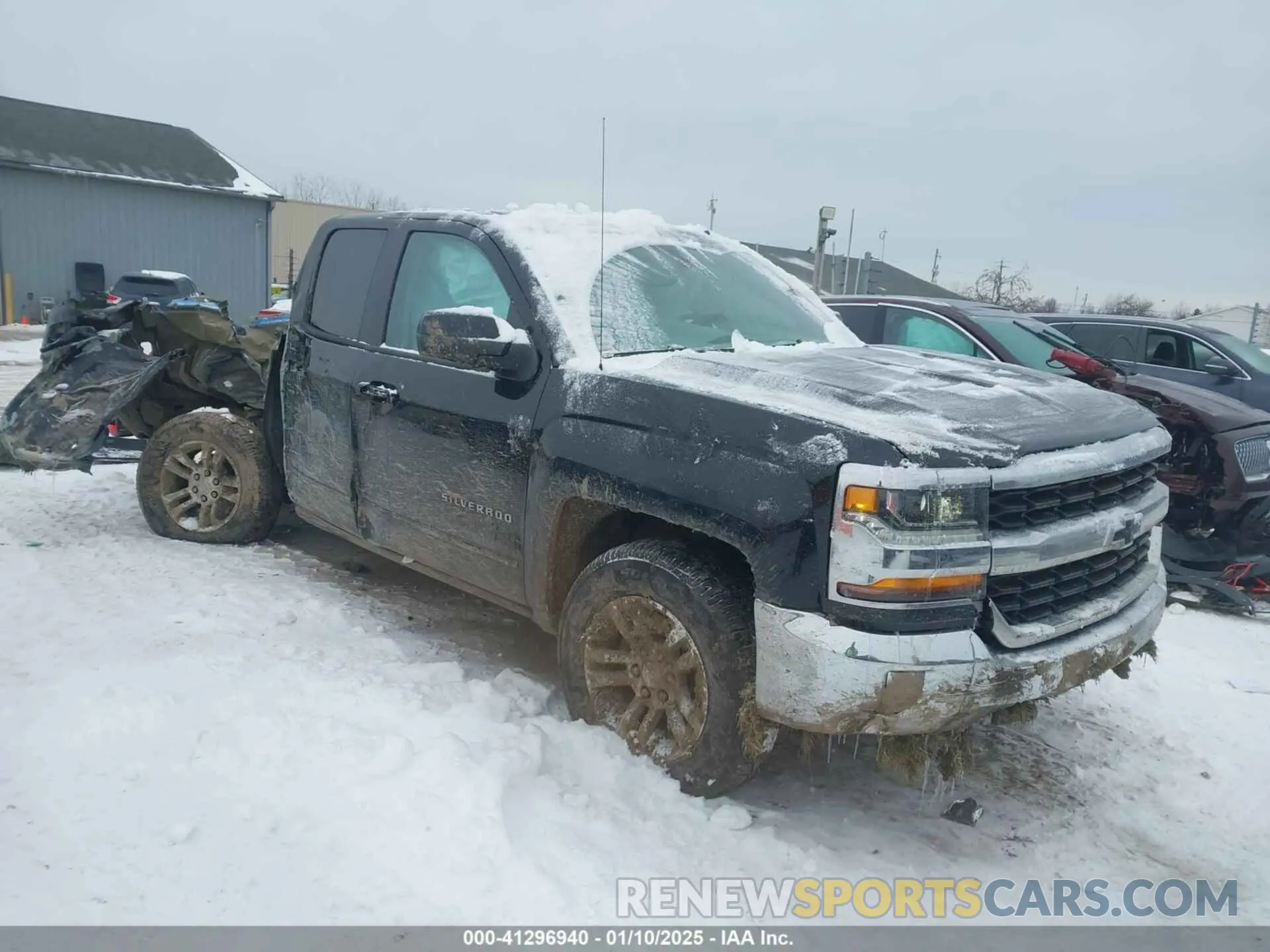 1 Photograph of a damaged car 2GCVKPEC6K1194116 CHEVROLET SILVERADO 1500 LD 2019