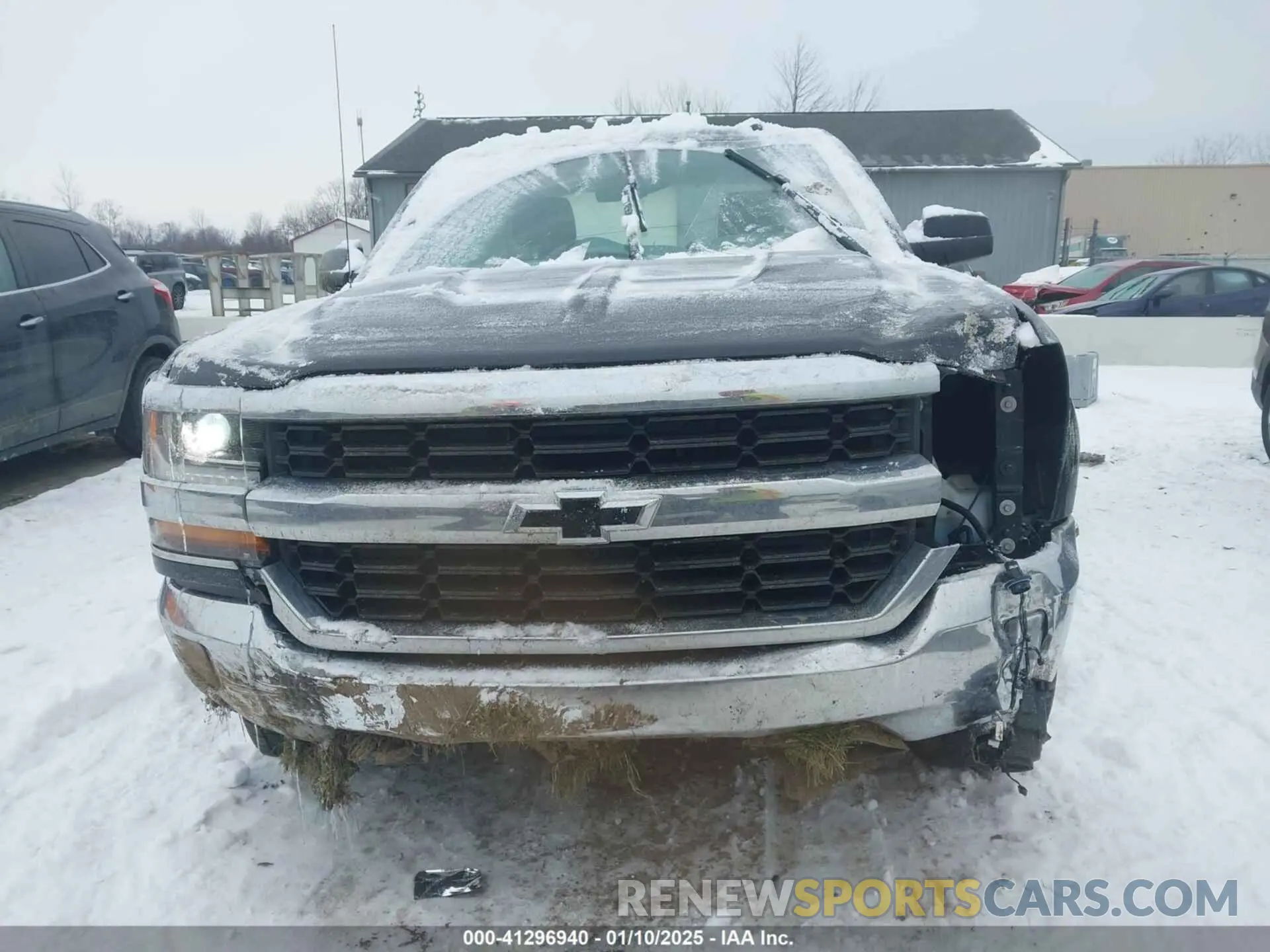 12 Photograph of a damaged car 2GCVKPEC6K1194116 CHEVROLET SILVERADO 1500 LD 2019