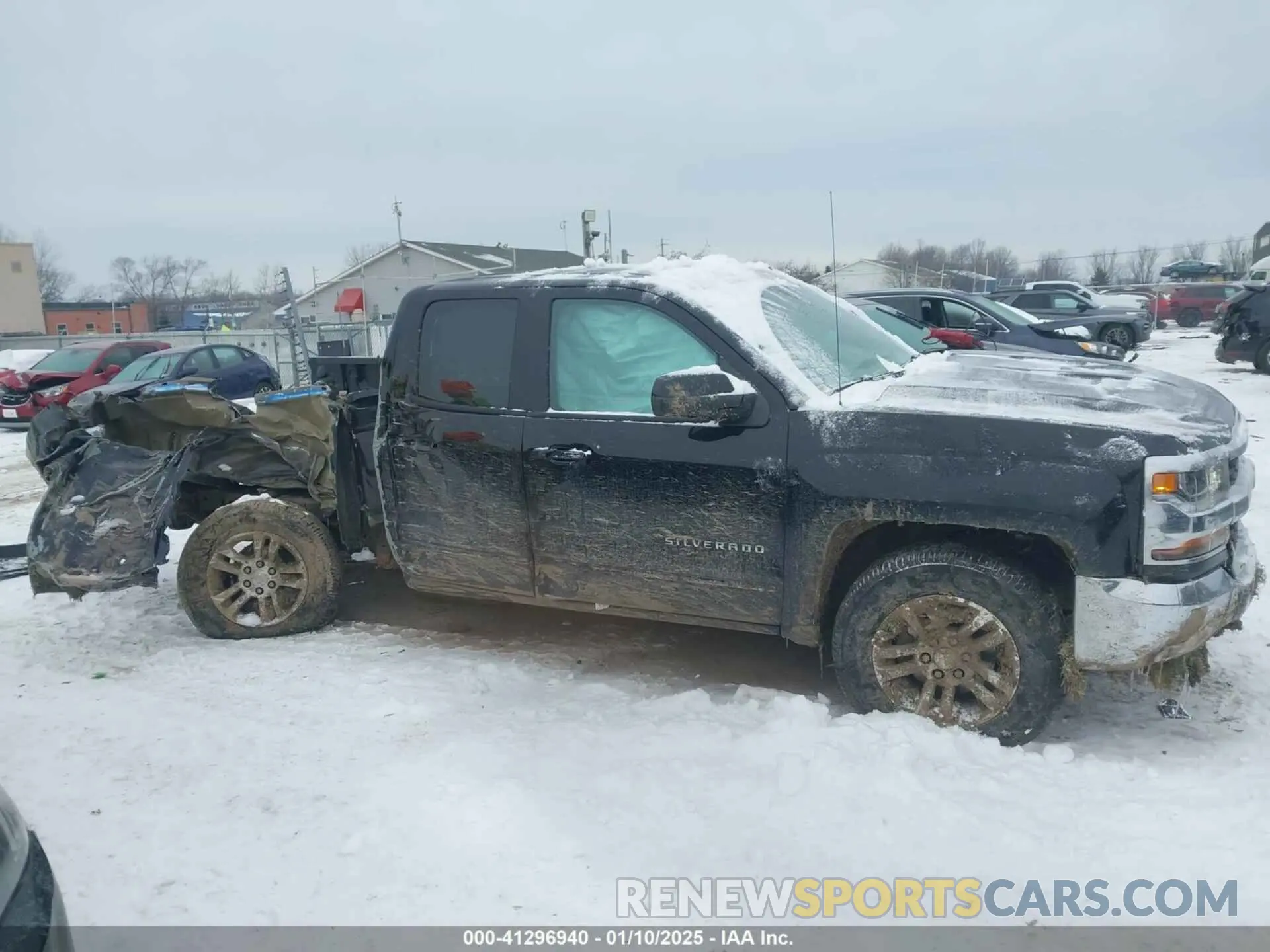 13 Photograph of a damaged car 2GCVKPEC6K1194116 CHEVROLET SILVERADO 1500 LD 2019