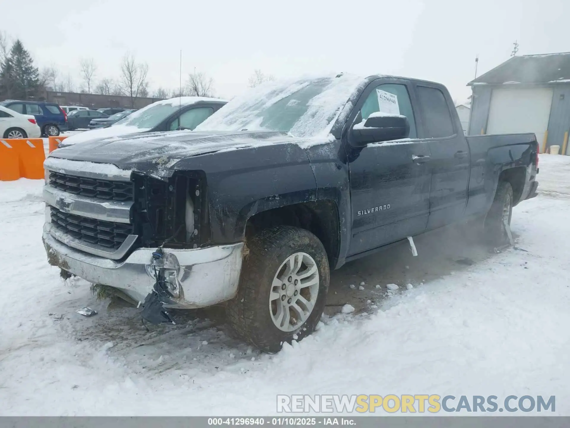 2 Photograph of a damaged car 2GCVKPEC6K1194116 CHEVROLET SILVERADO 1500 LD 2019