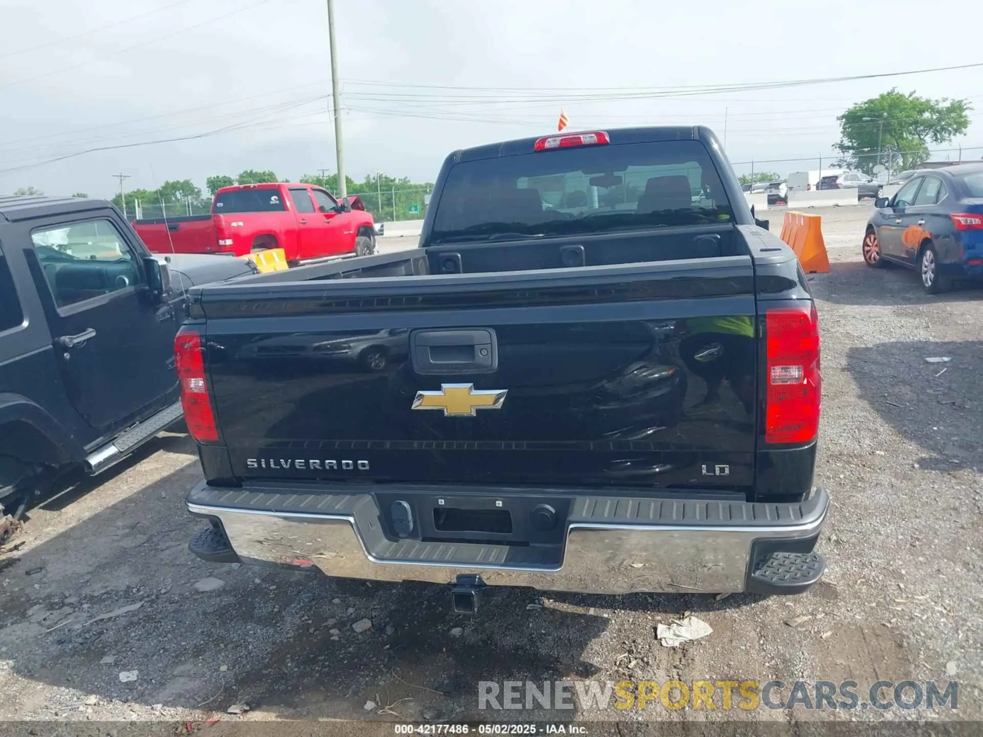 16 Photograph of a damaged car 2GCVKPEC8K1157973 CHEVROLET SILVERADO 1500 LD 2019