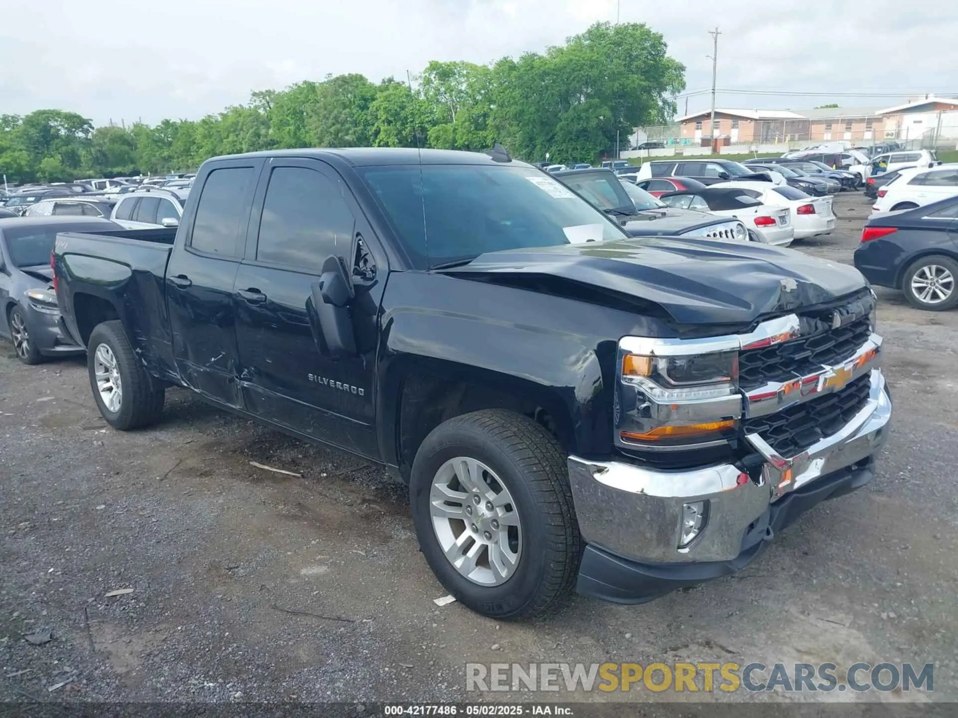 6 Photograph of a damaged car 2GCVKPEC8K1157973 CHEVROLET SILVERADO 1500 LD 2019