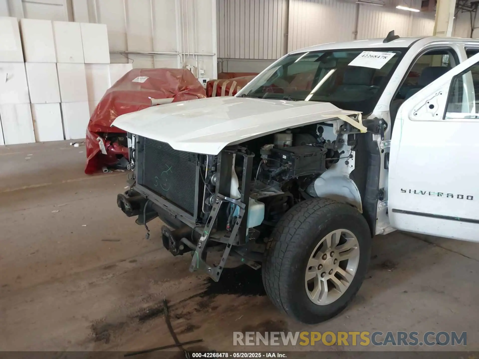 6 Photograph of a damaged car 2GCVKPECXK1121556 CHEVROLET SILVERADO 1500 LD 2019